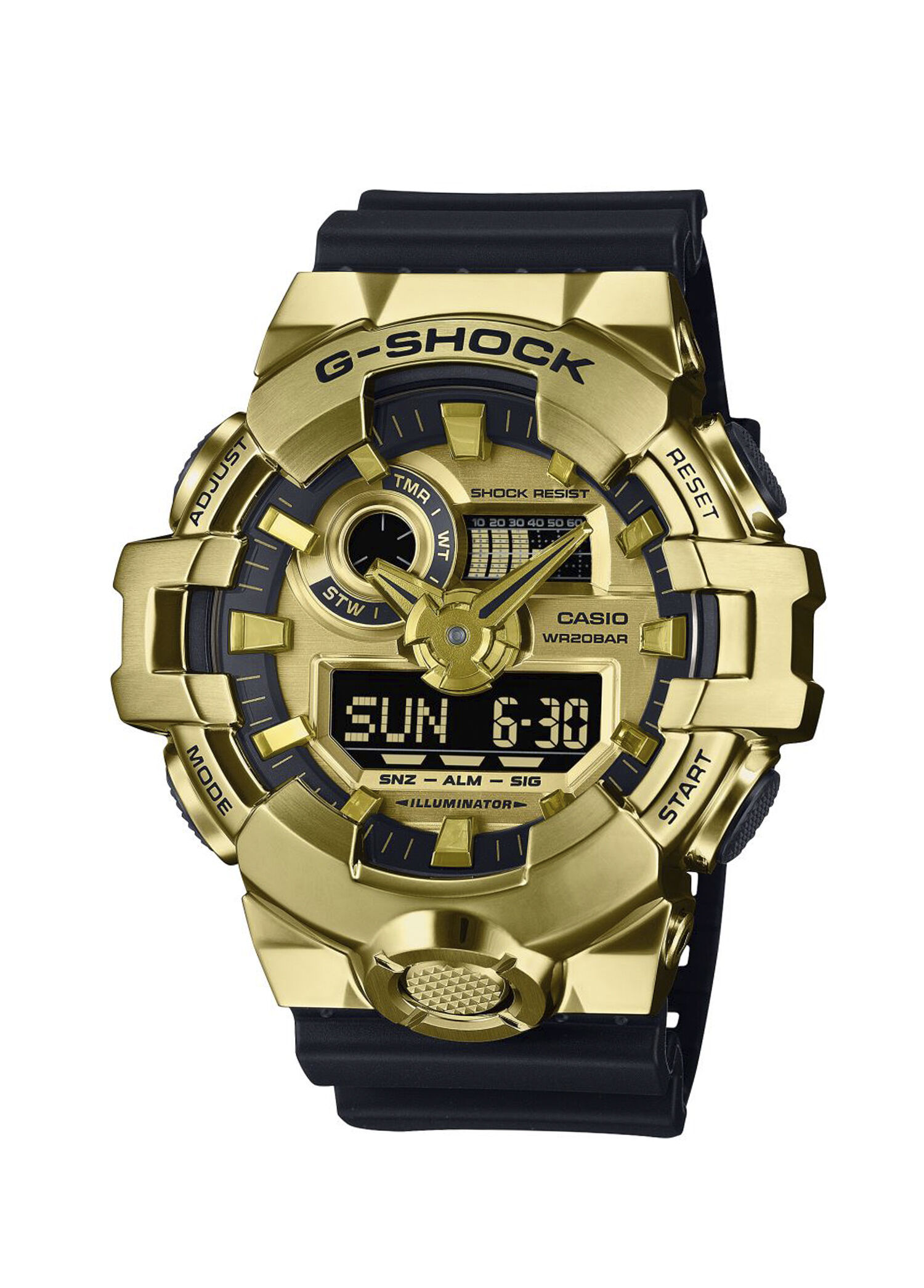 G-Shock GM-700G-9ADR Siyah Silikon Erkek Kol Saati