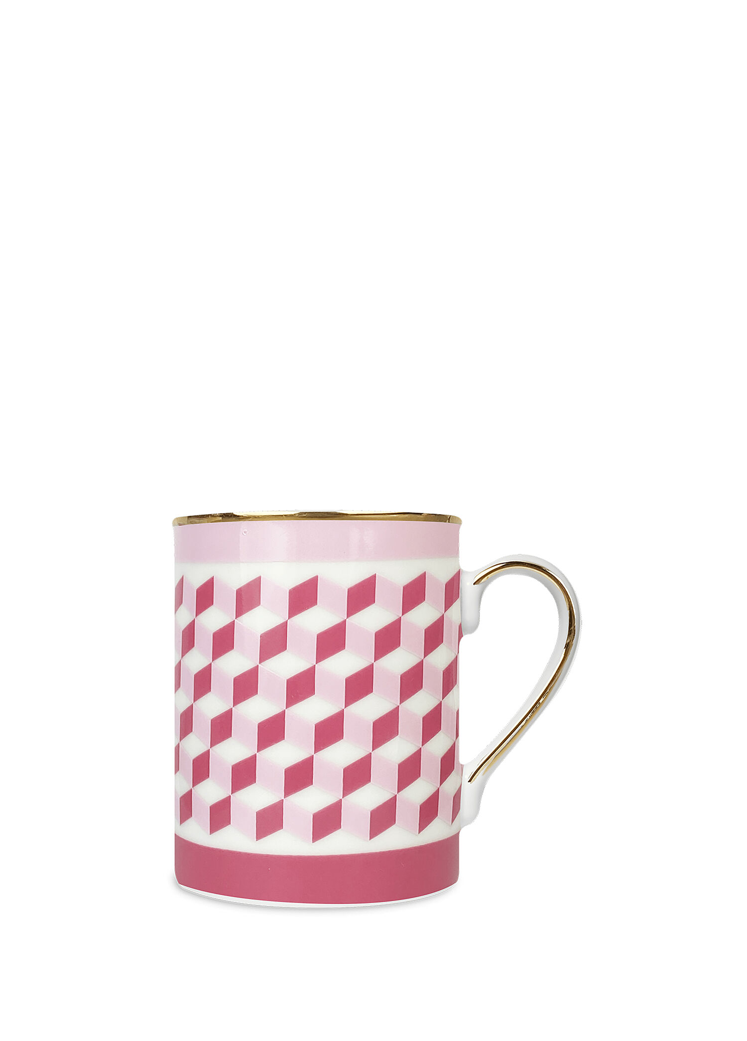 Firenze Pembe Porselen Mug