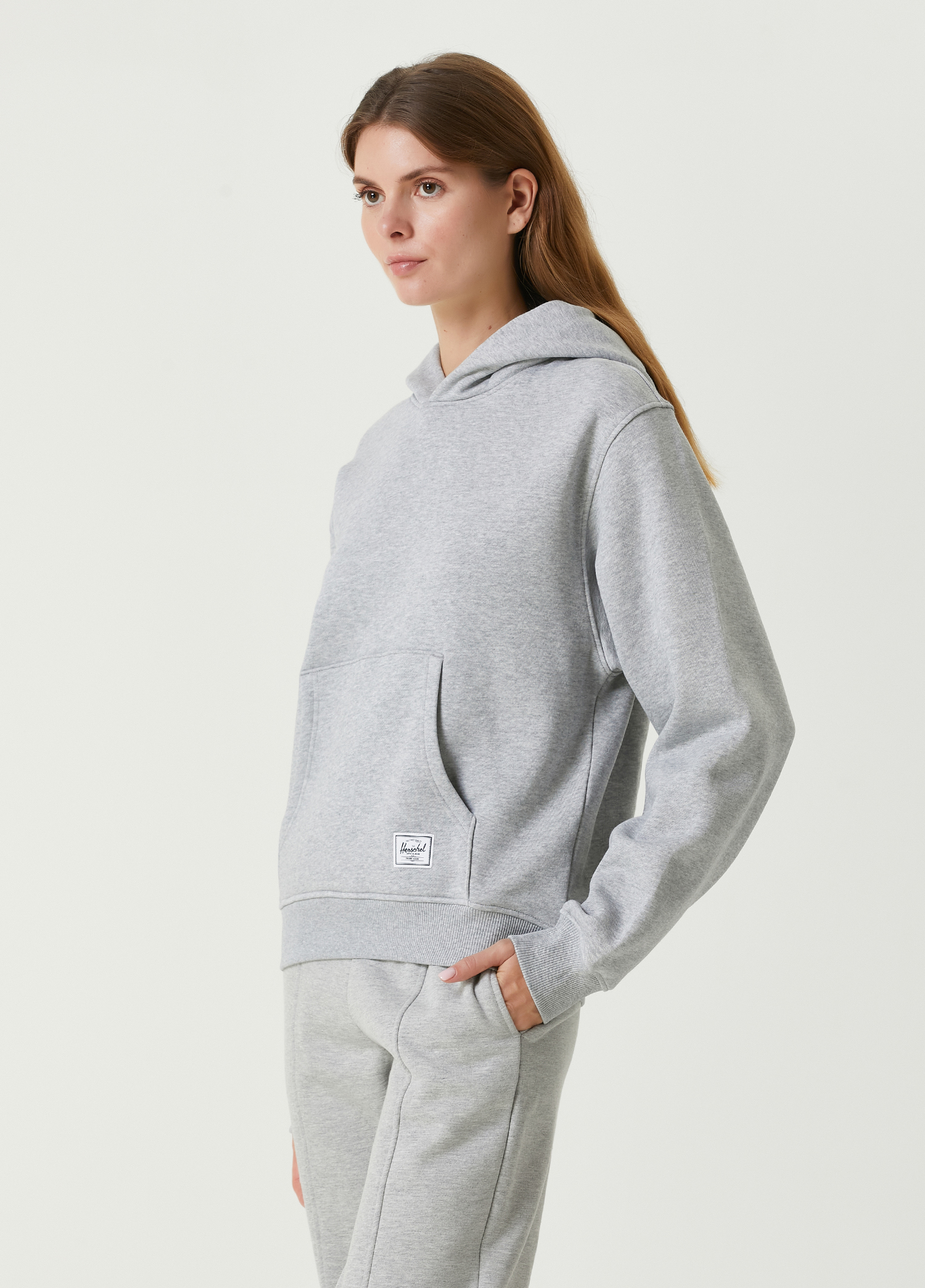 Basic Kapüşonlu Sweatshirt