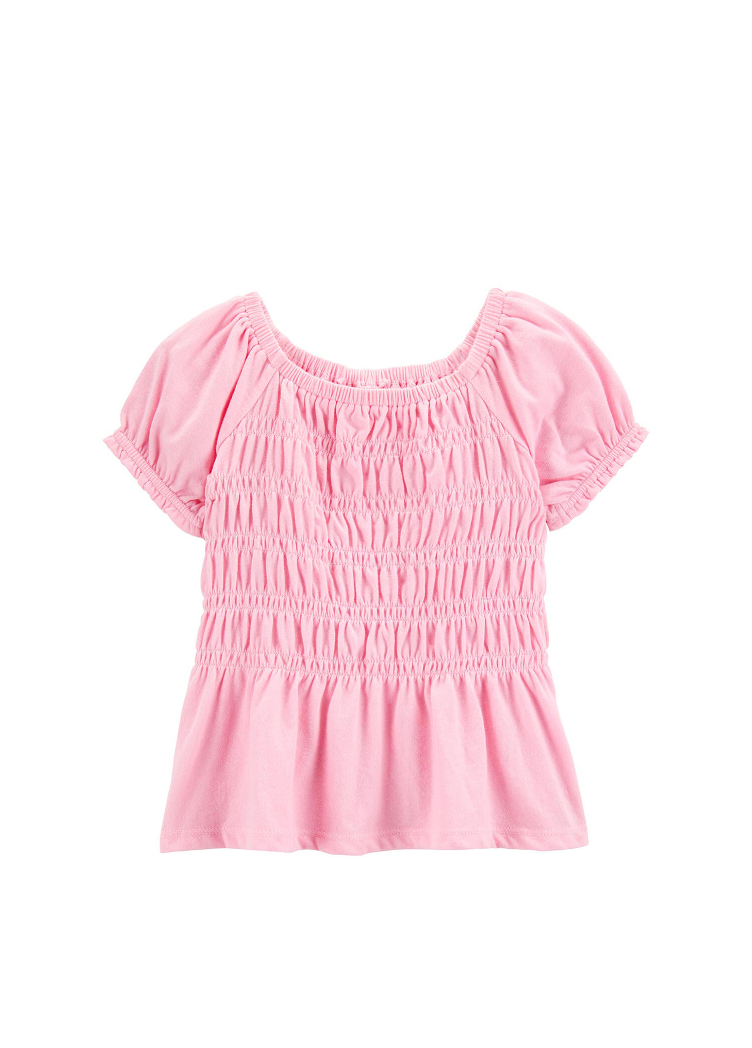 Pembe Kısa Kollu Kız Çocuk T-shirt