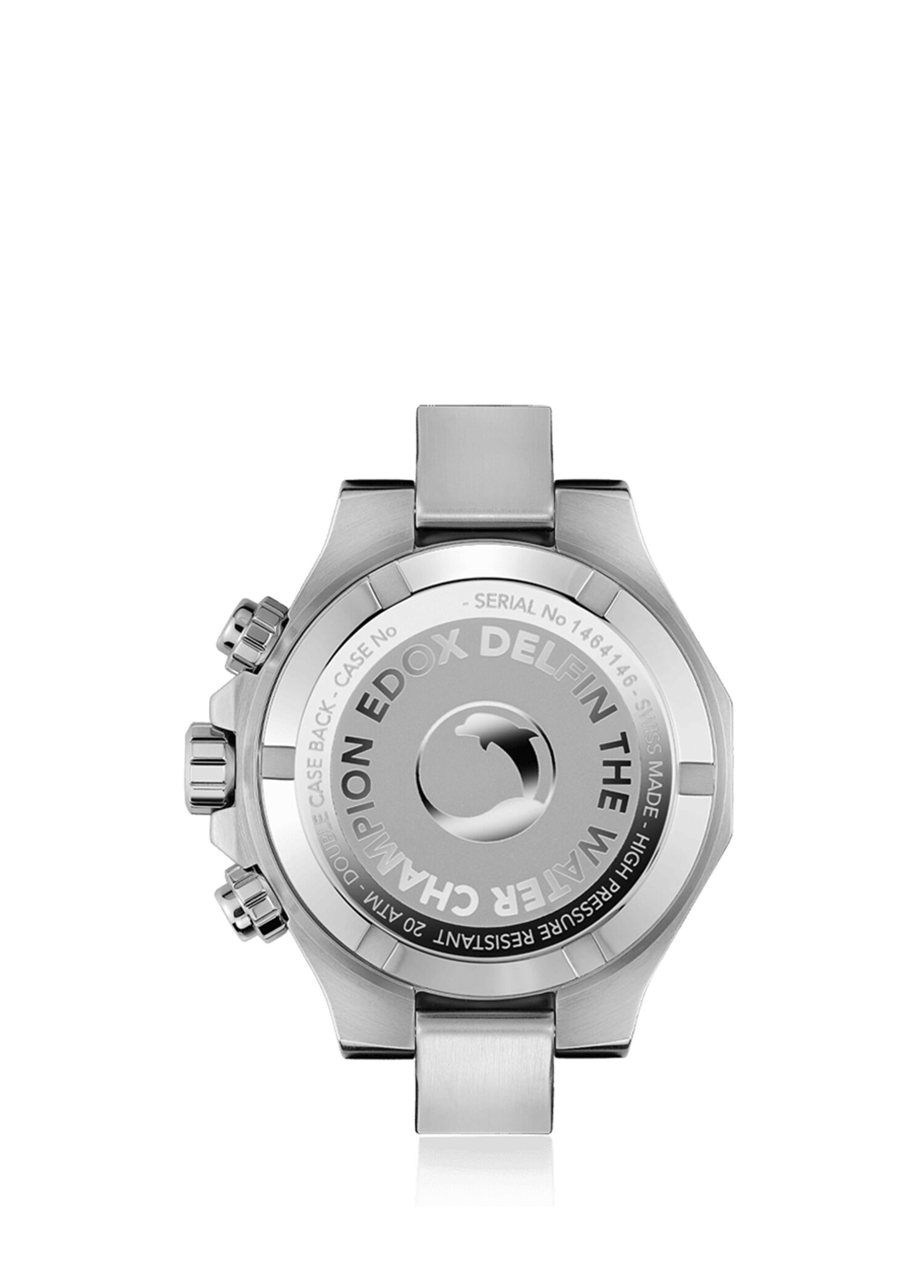 Edox Metal Erkek Delfin The Original Chronograph 10112-3BUM-BUIN