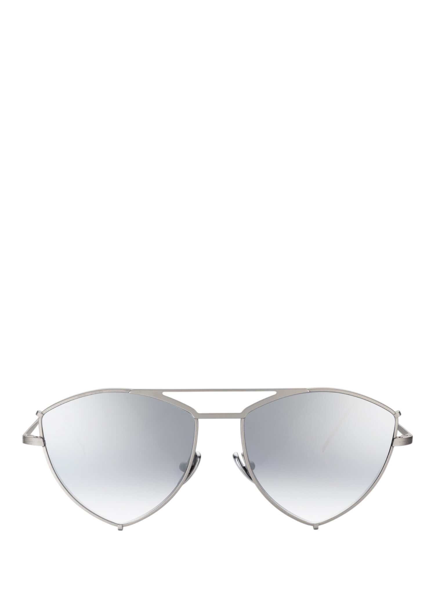 The Targa Gümüş Metal Unisex Güneş Gözlüğü