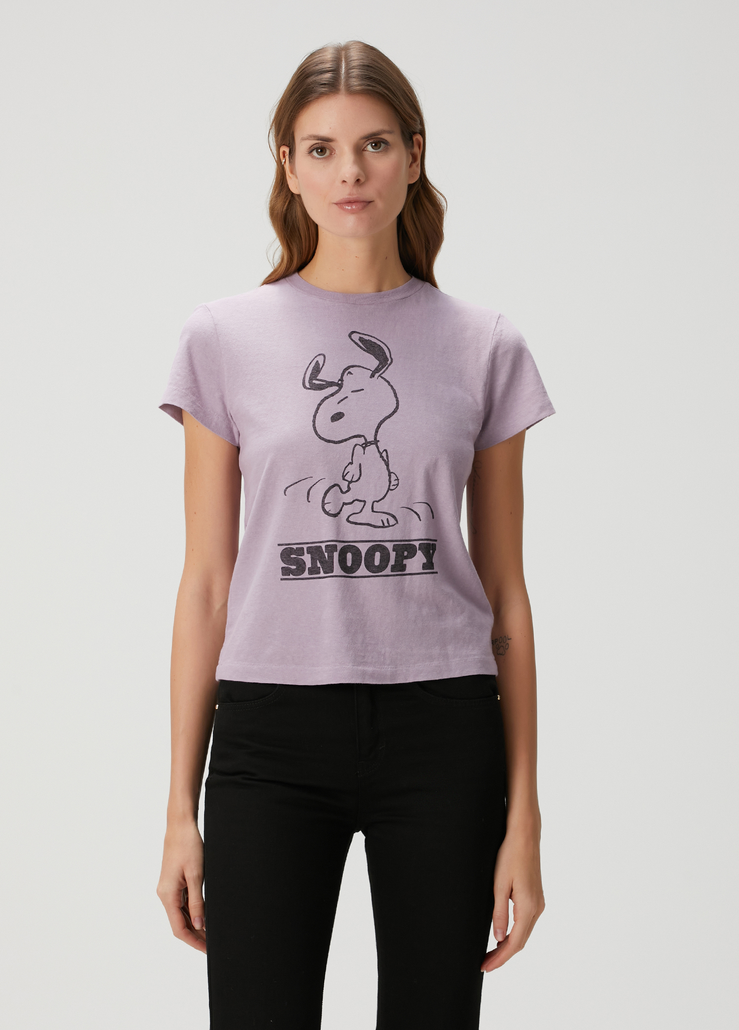 Snoopy Lila T-shirt