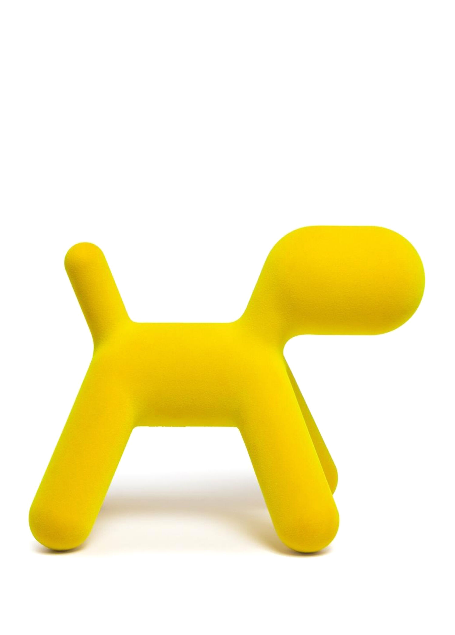 Puppy Large Yellow Köpek Heykeli