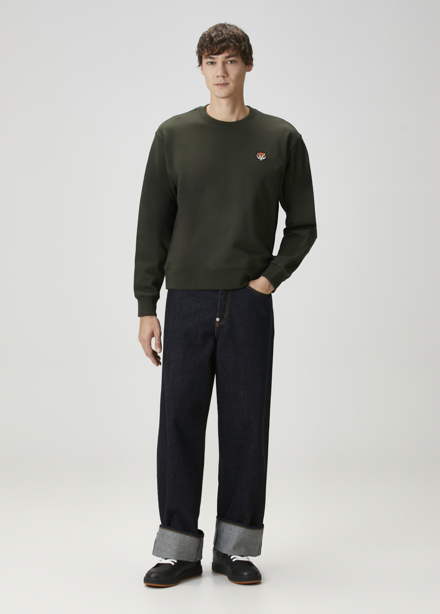 Kenzo Koyu Haki Erkek Koyu Haki Sweatshirt 1759219 | Beymen