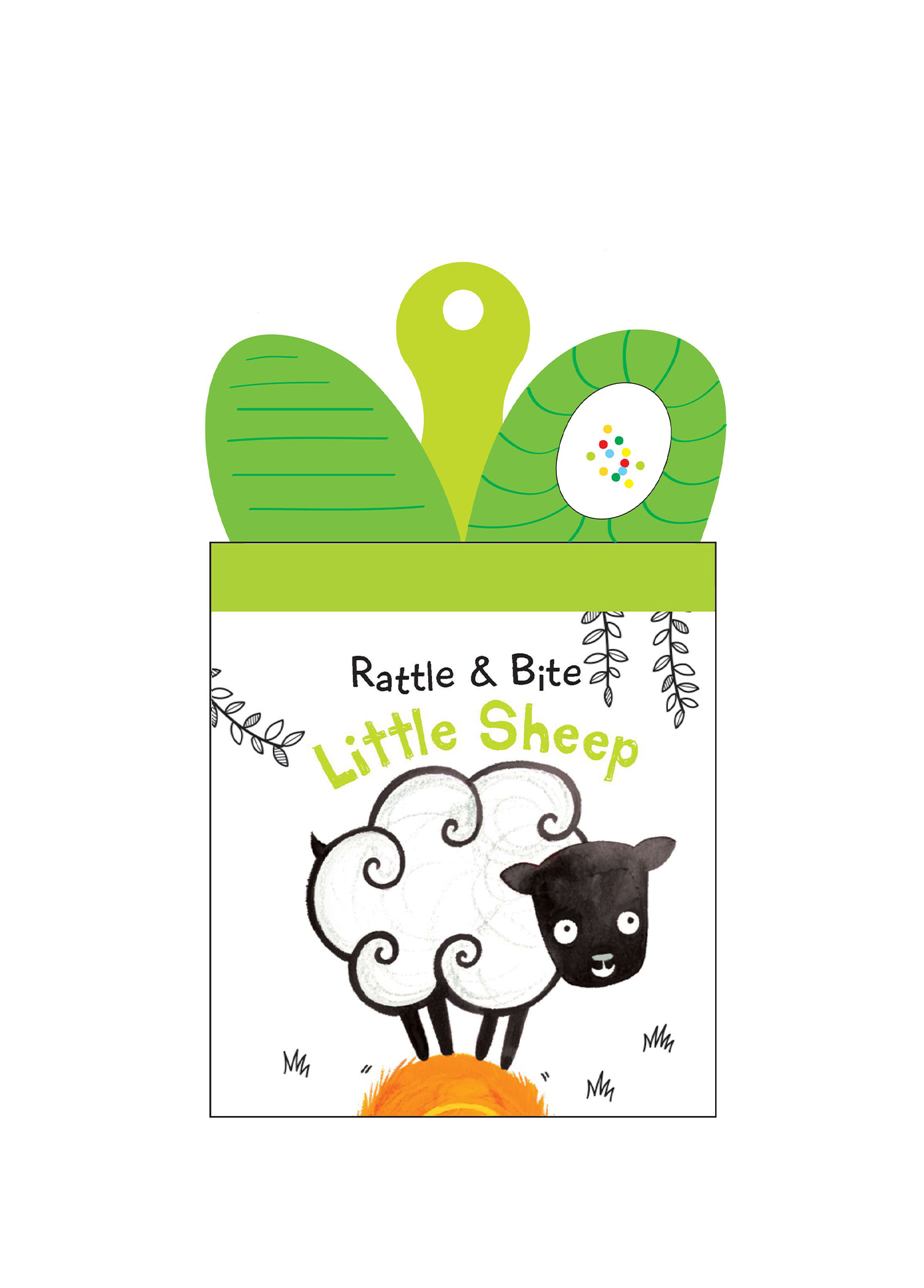 Rattle Teether Little Sheep