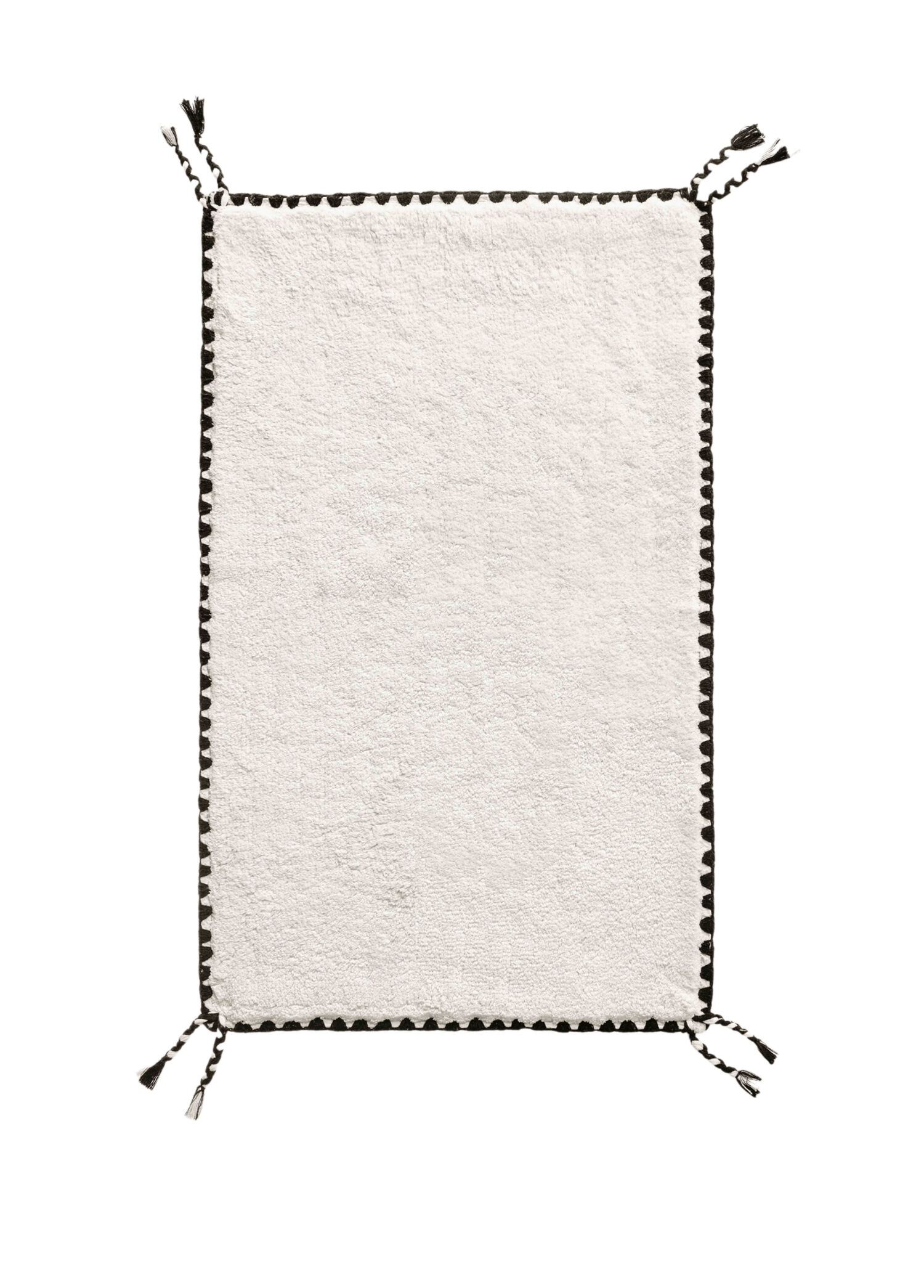 Vina Ekru Bambu Tekli Banyo Paspası 60 x 100 cm