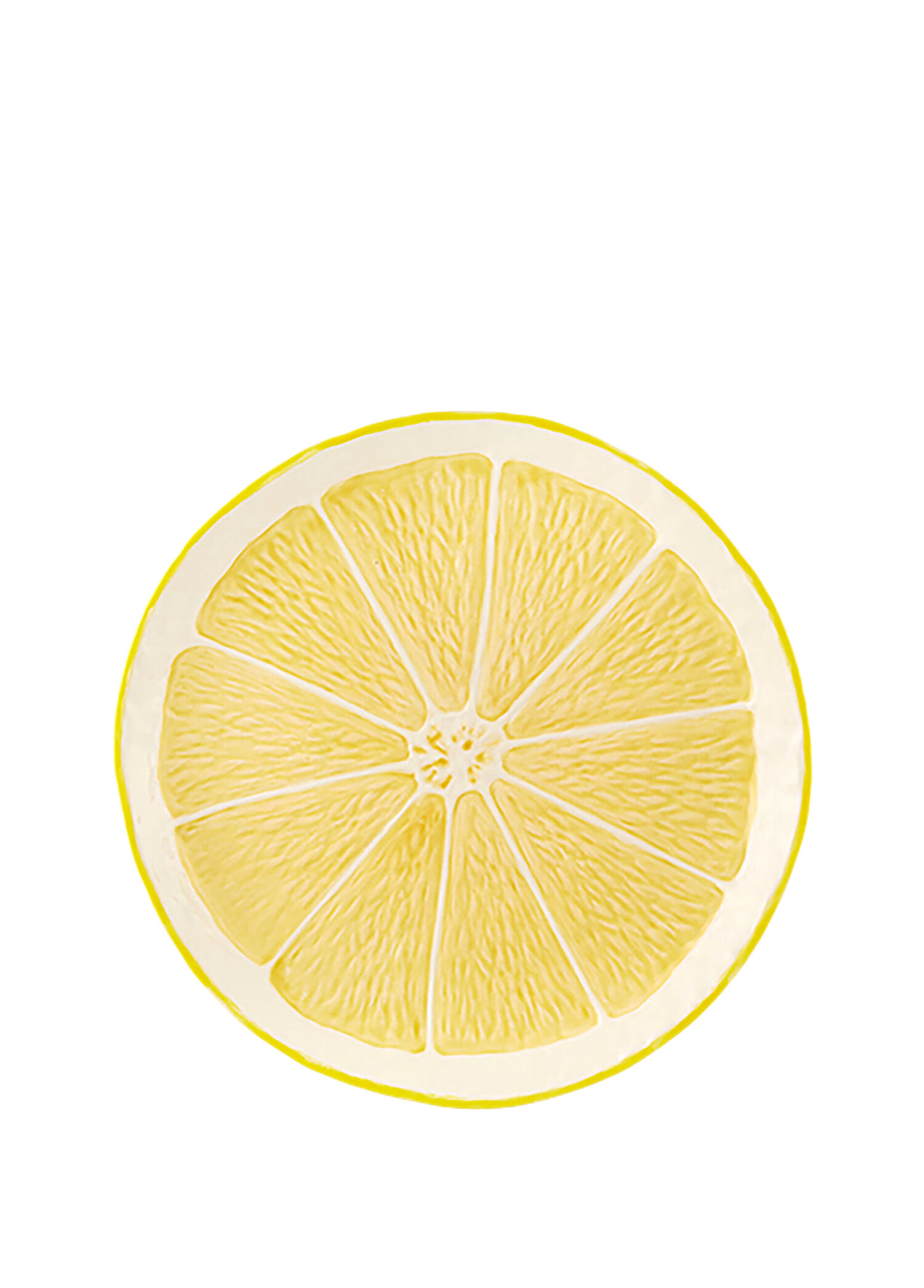 P Bordallo Pinheiro Lemon Sari Seramik Servis Tabagi 33 Cm