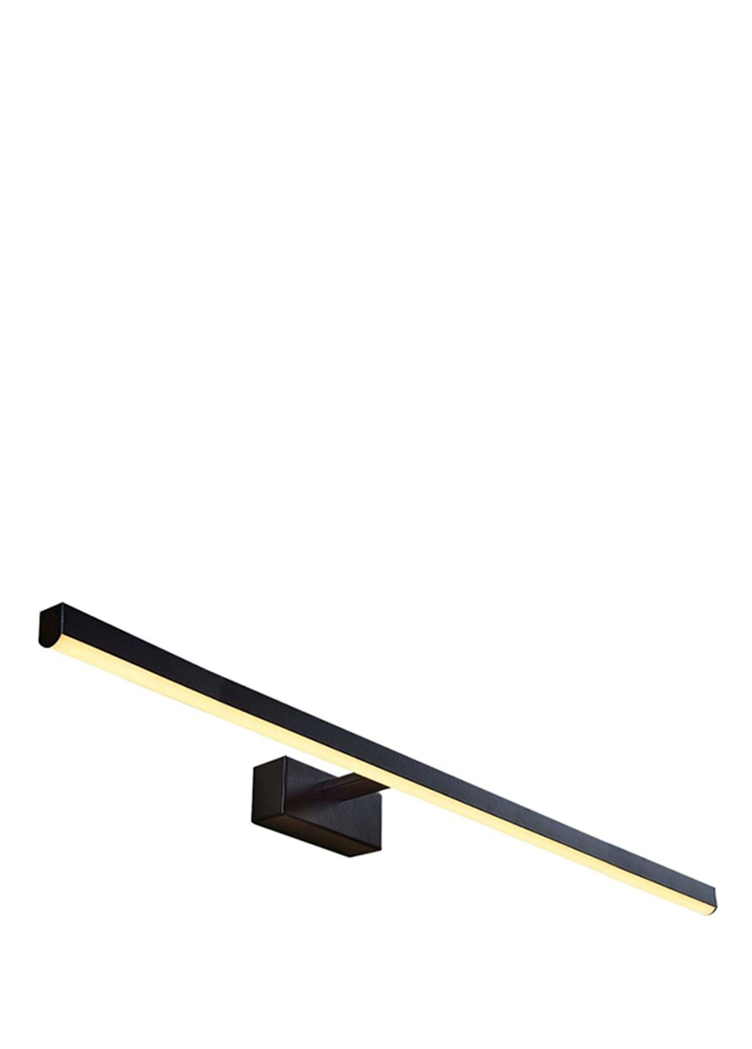 Line Siyah Metal Led Aplik