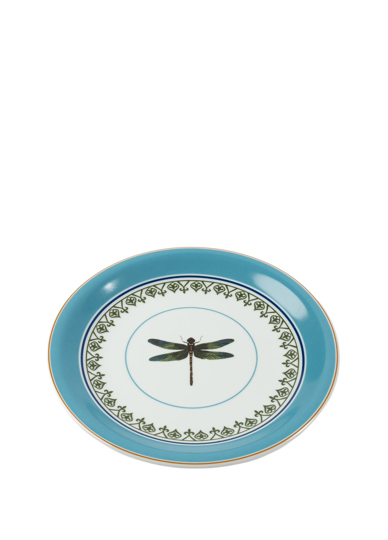 P Some Home Istanbul Lady Dragonfly Porselen Duz Tabak 28 Cm
