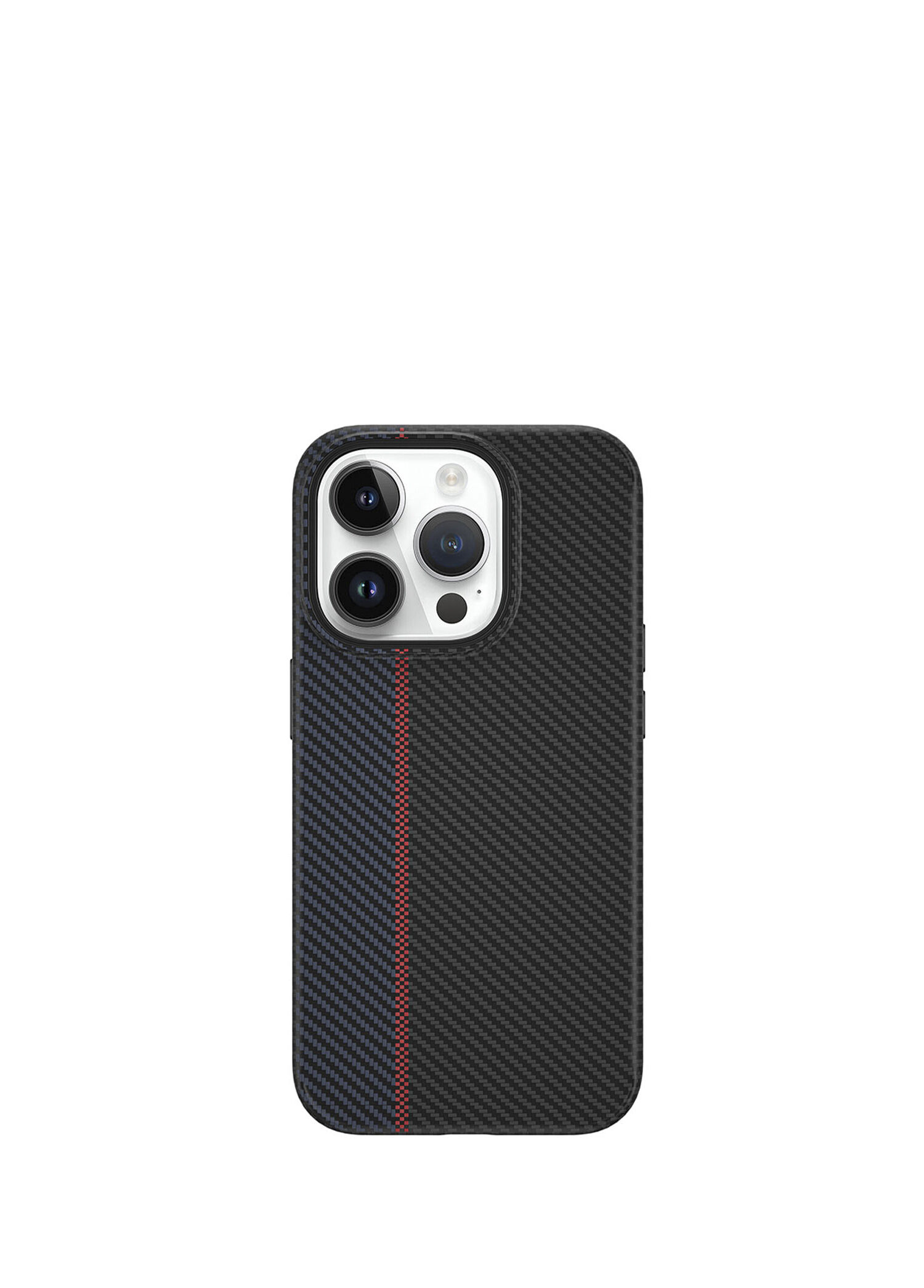 LCC-107 iPhone 15 Pro Max Karbon Fiber Magsafe Uyumlu Kamera Korumalı Telefon Kılıfı