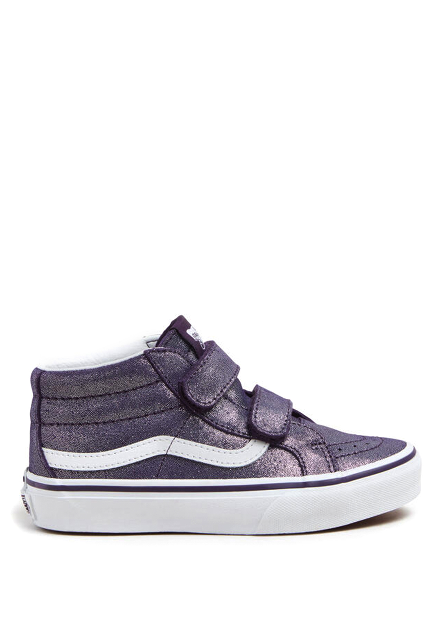 SK8 Mid Reissue Mor Unisex Çocuk Deri Sneaker