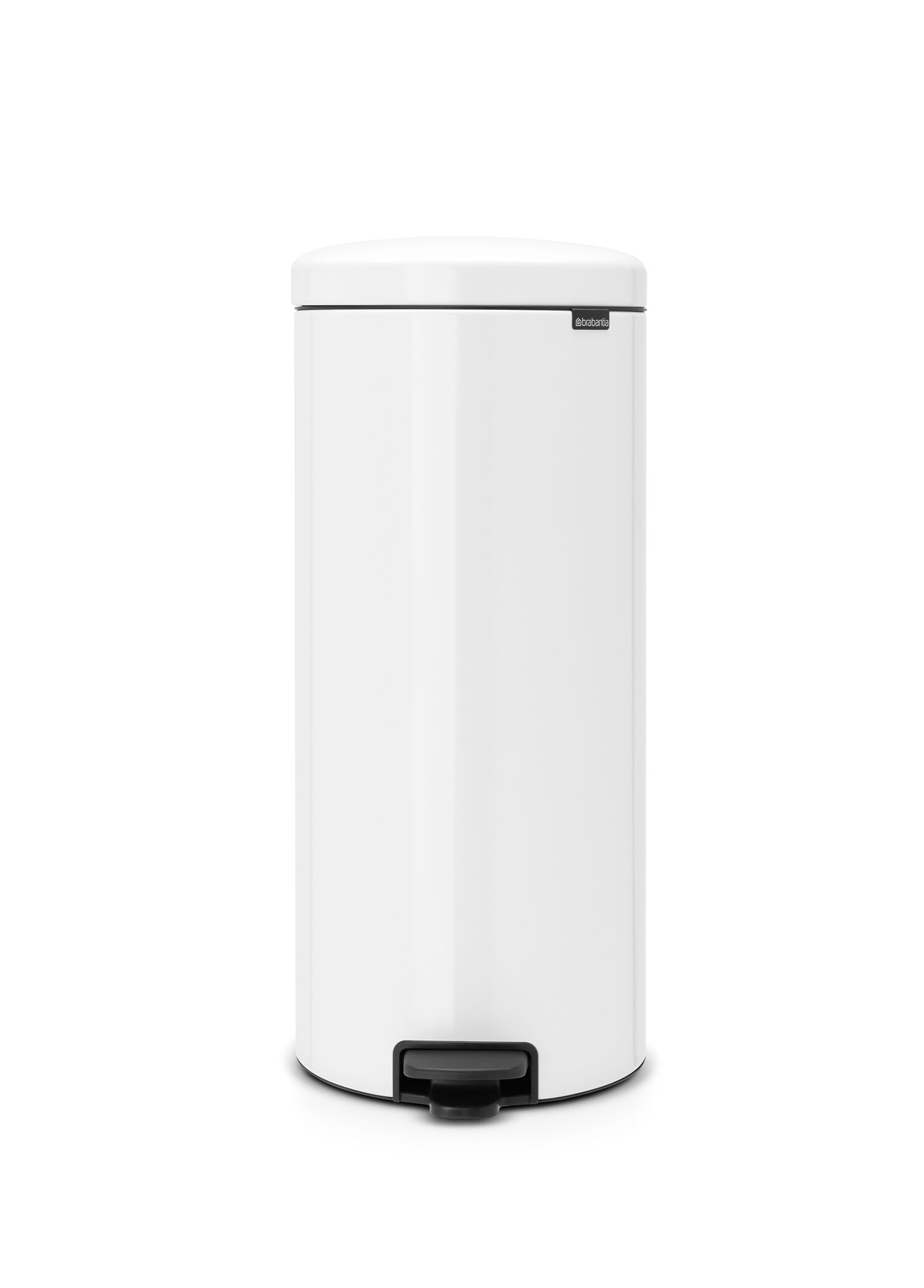 Newicon White Çelik Pedallı Mutfak Çöp Kovası 30 Lt