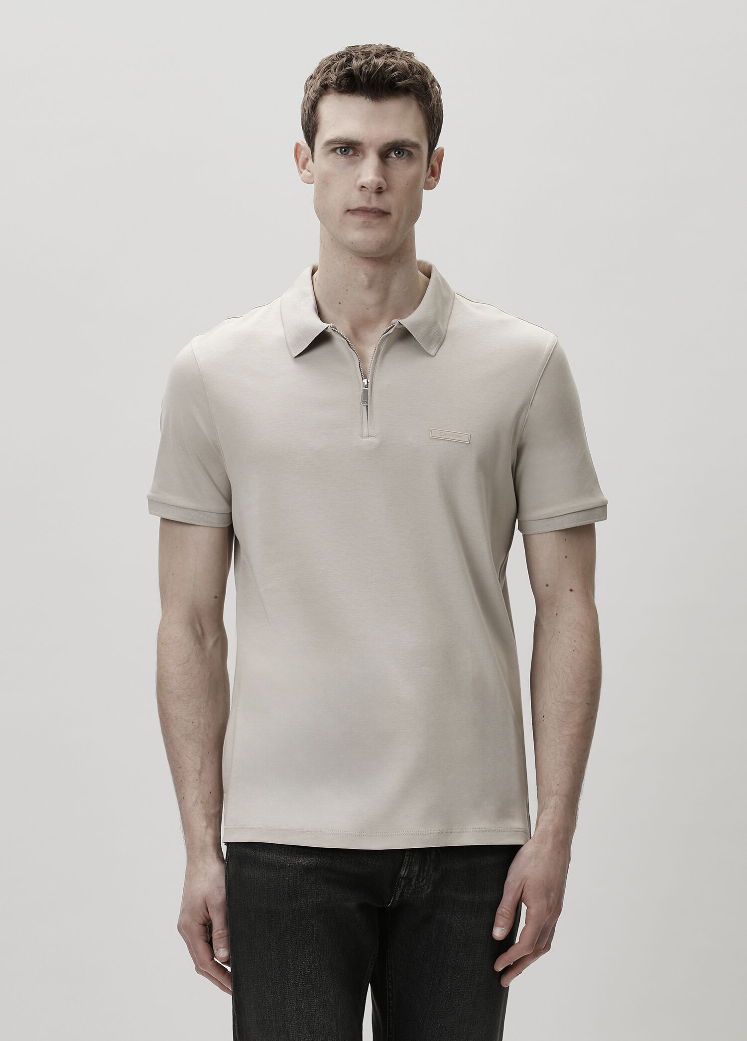 Bej Polo T-shirt