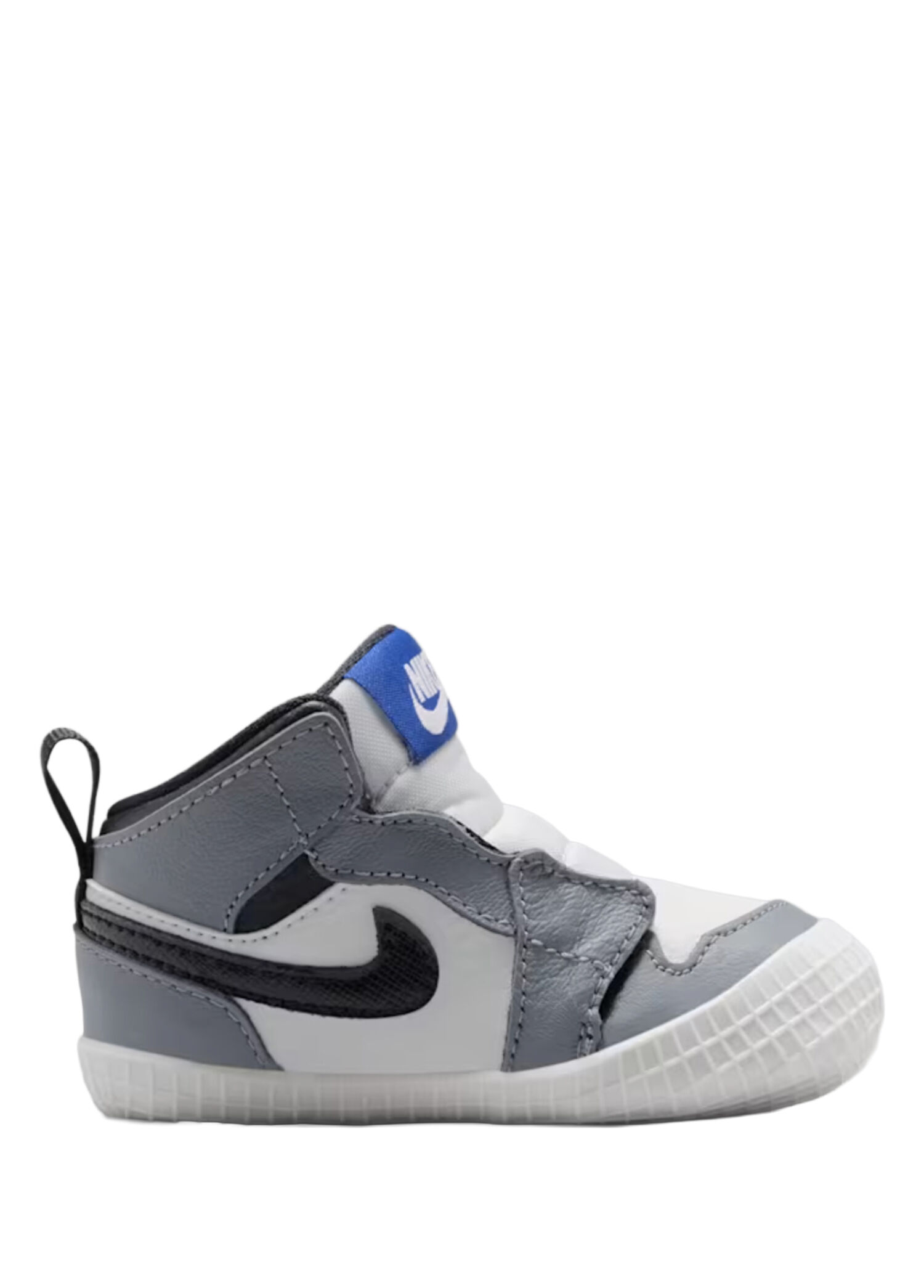 Jordan 1 Siyah Gri Unisex Çocuk Sneaker