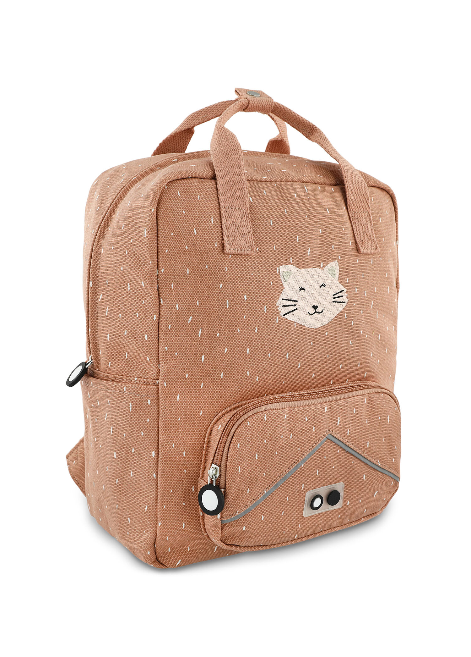 Mrs. Cat Backpack Turuncu Büyük Boy Unisex Çocuk Sırt Çantası