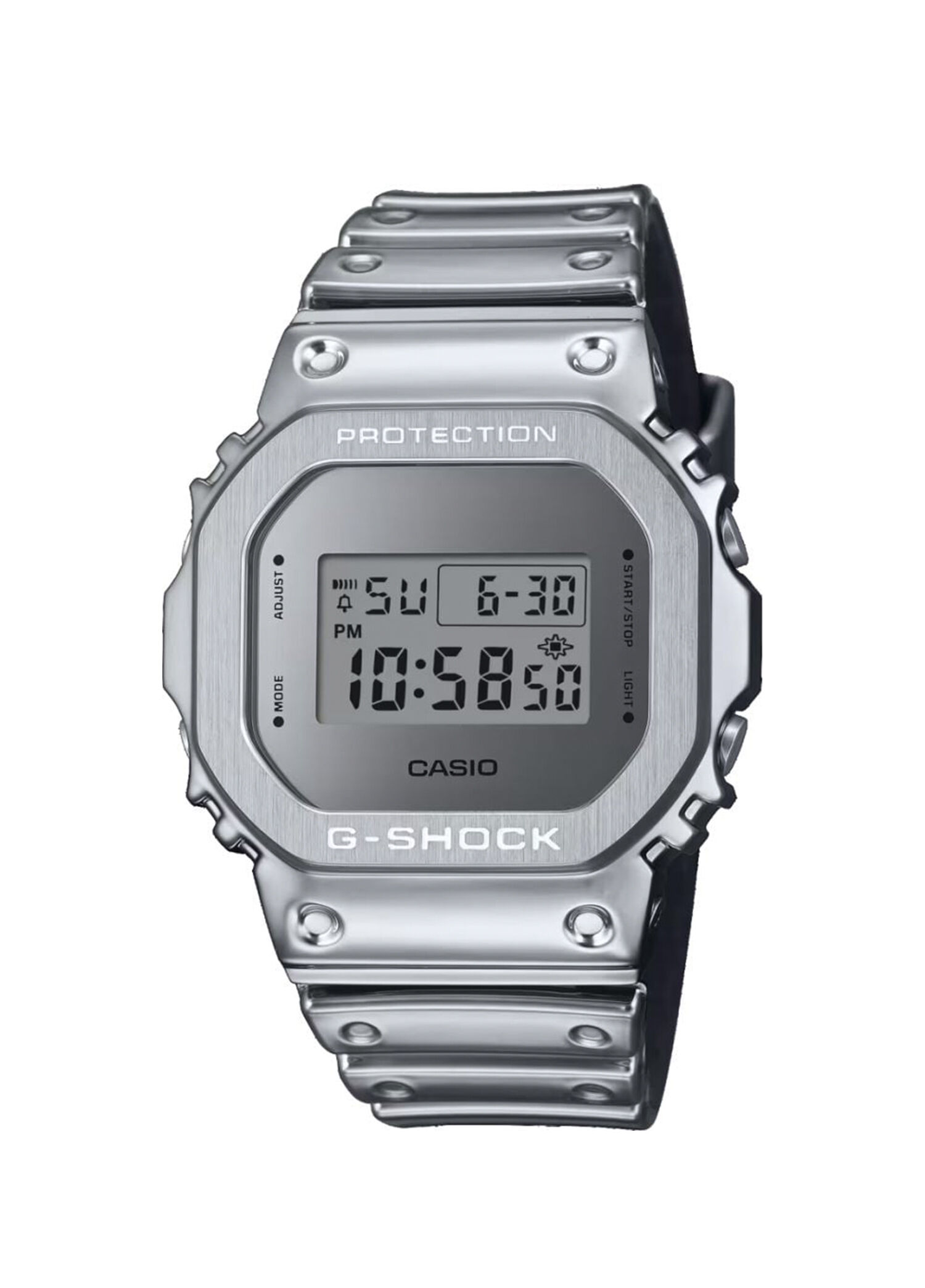 Casio Çok Renkli Erkek G-Shock GM-5600YM-8A8DR Gri Silikon Erkek