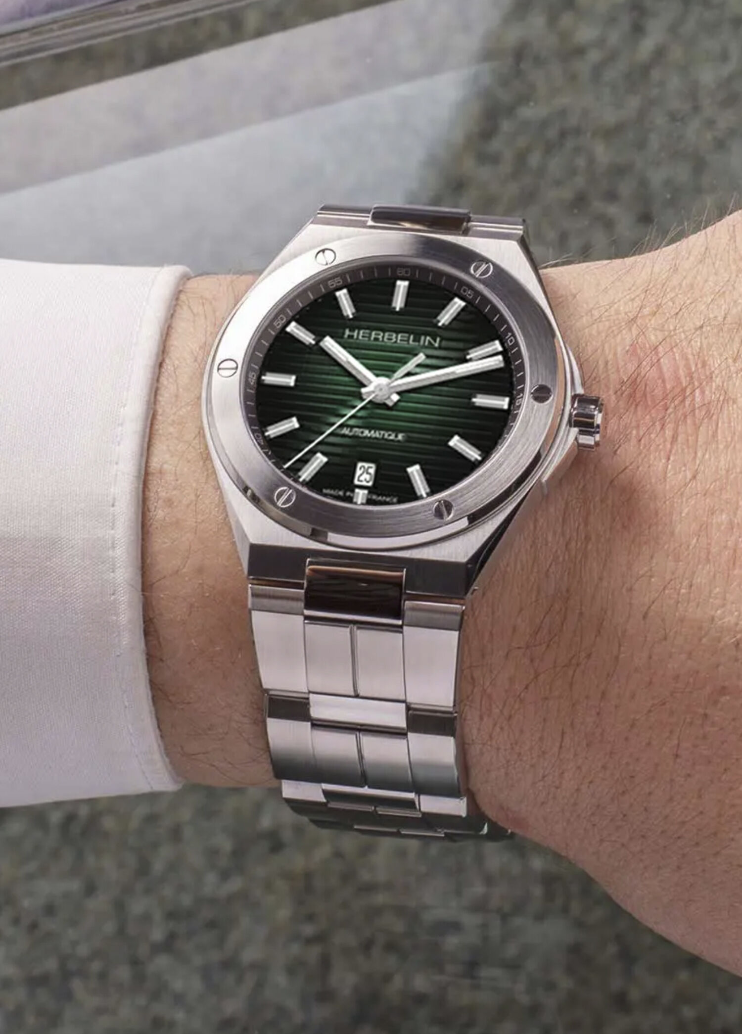 Herbelin Çelik Erkek Cap Camarat Automatic 1645B16 Çelik Erkek Kol