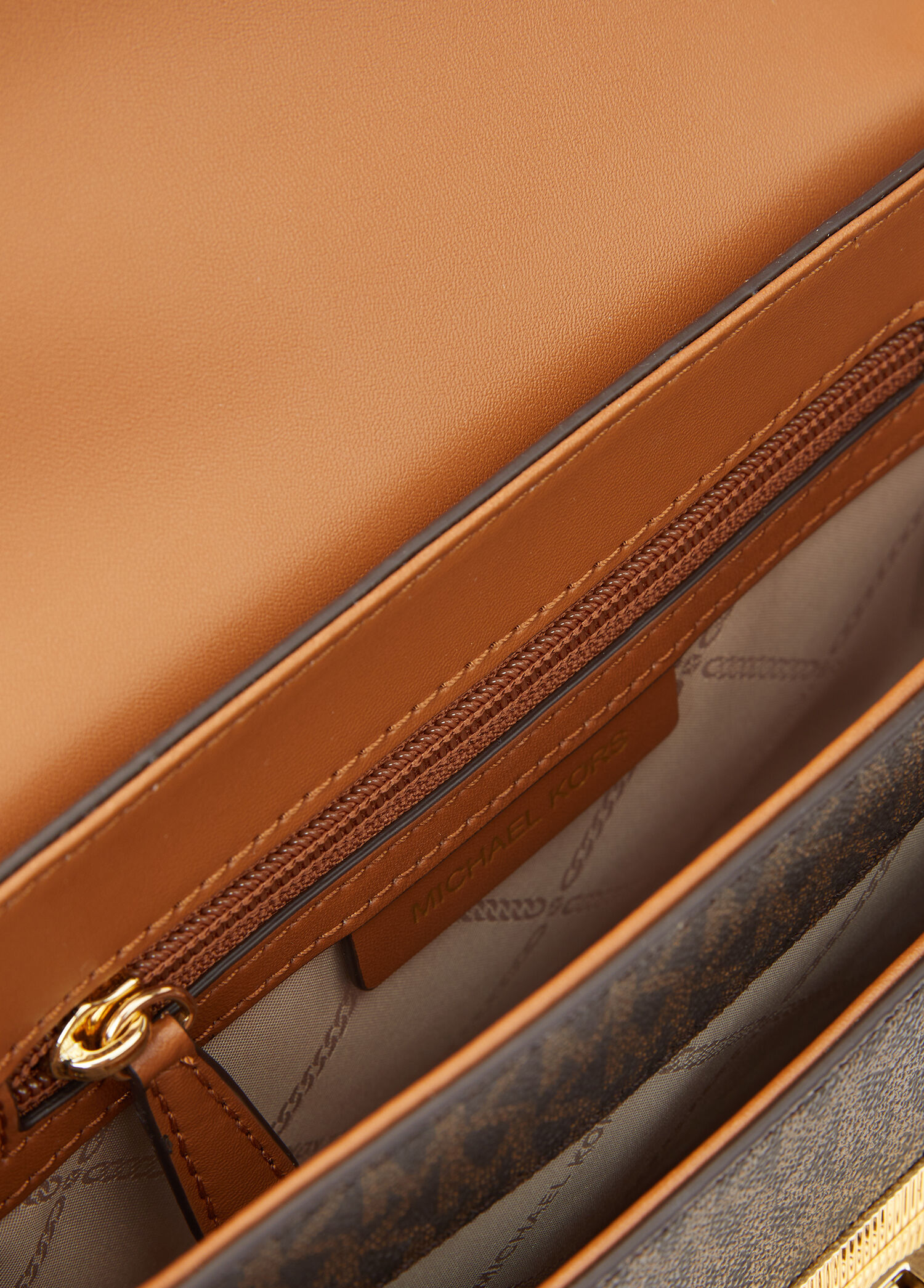 Beymen Kahverengi Logo Desenli Kadın Çanta. 5