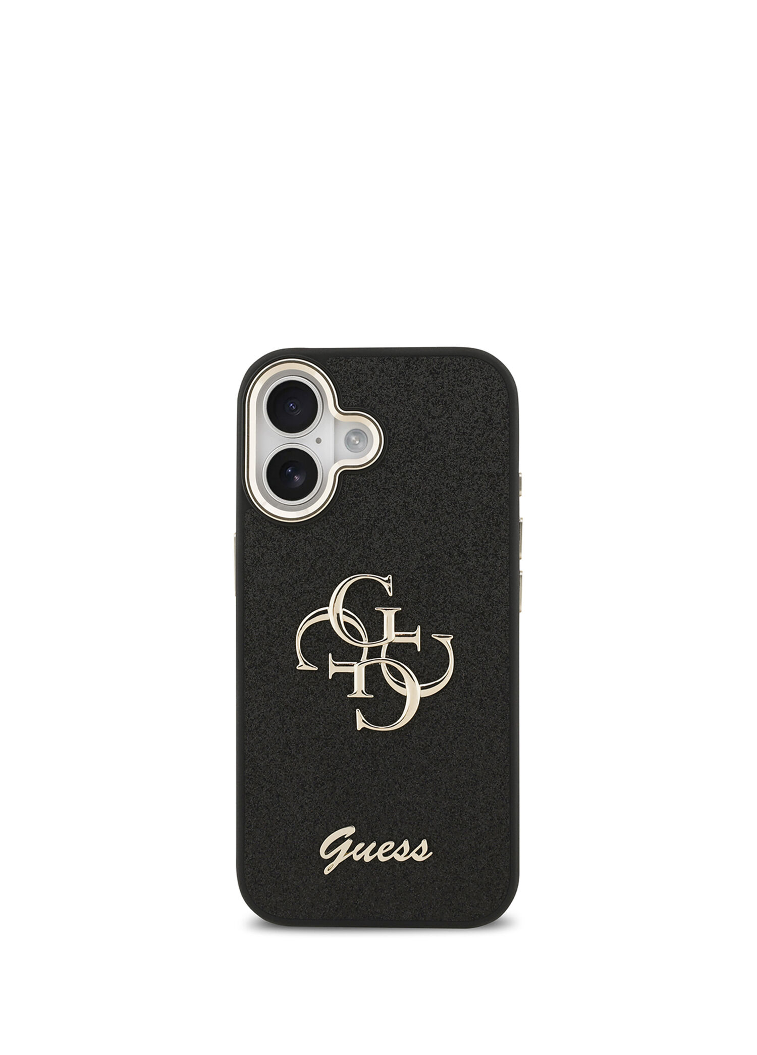 Glitter iPhone 17 4G Logolu Telefon Kılıfı