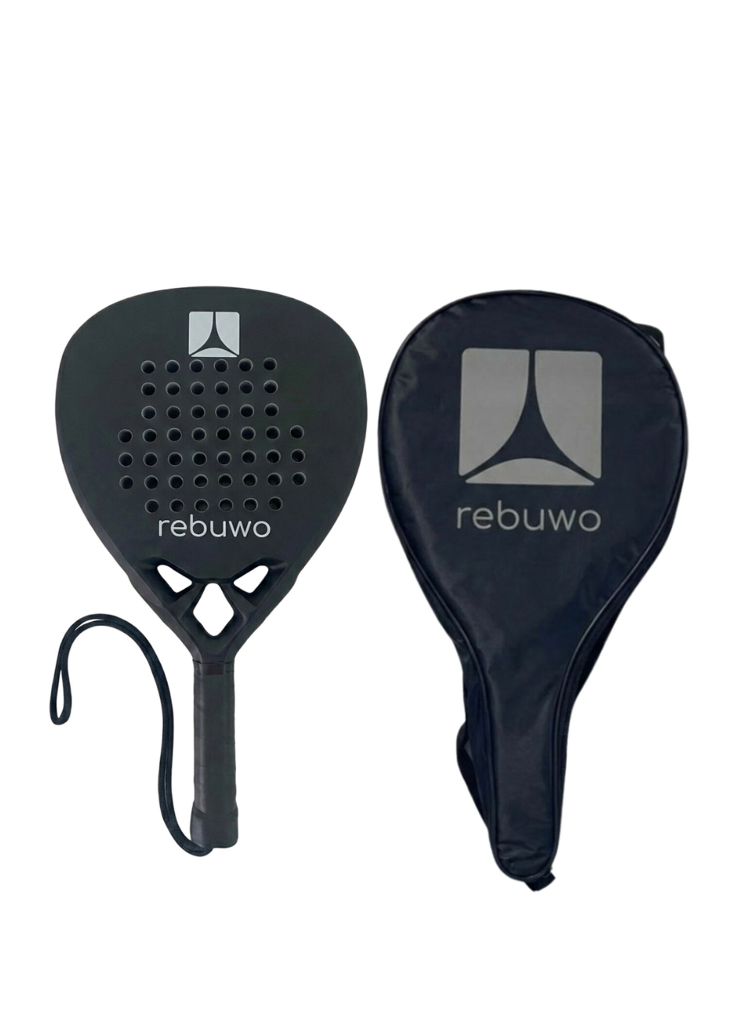 12K 4043 Gri Diamond Kesim Padel Raketi