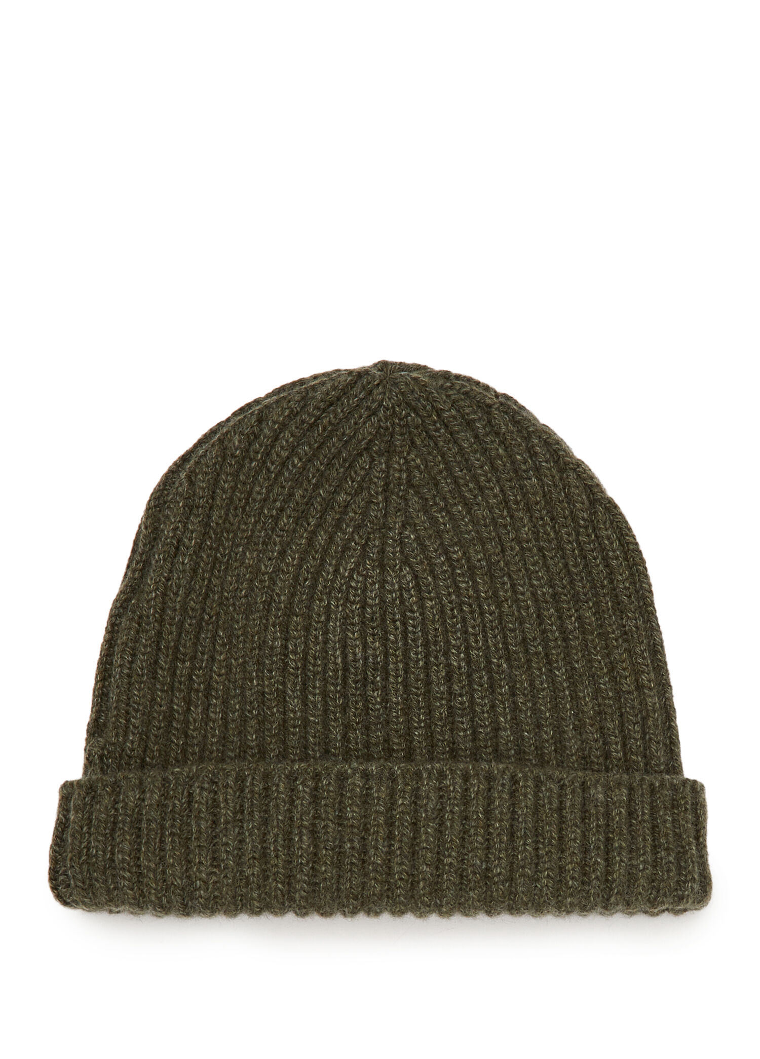 Koyu Yeşil Erkek Kaşmir Bere