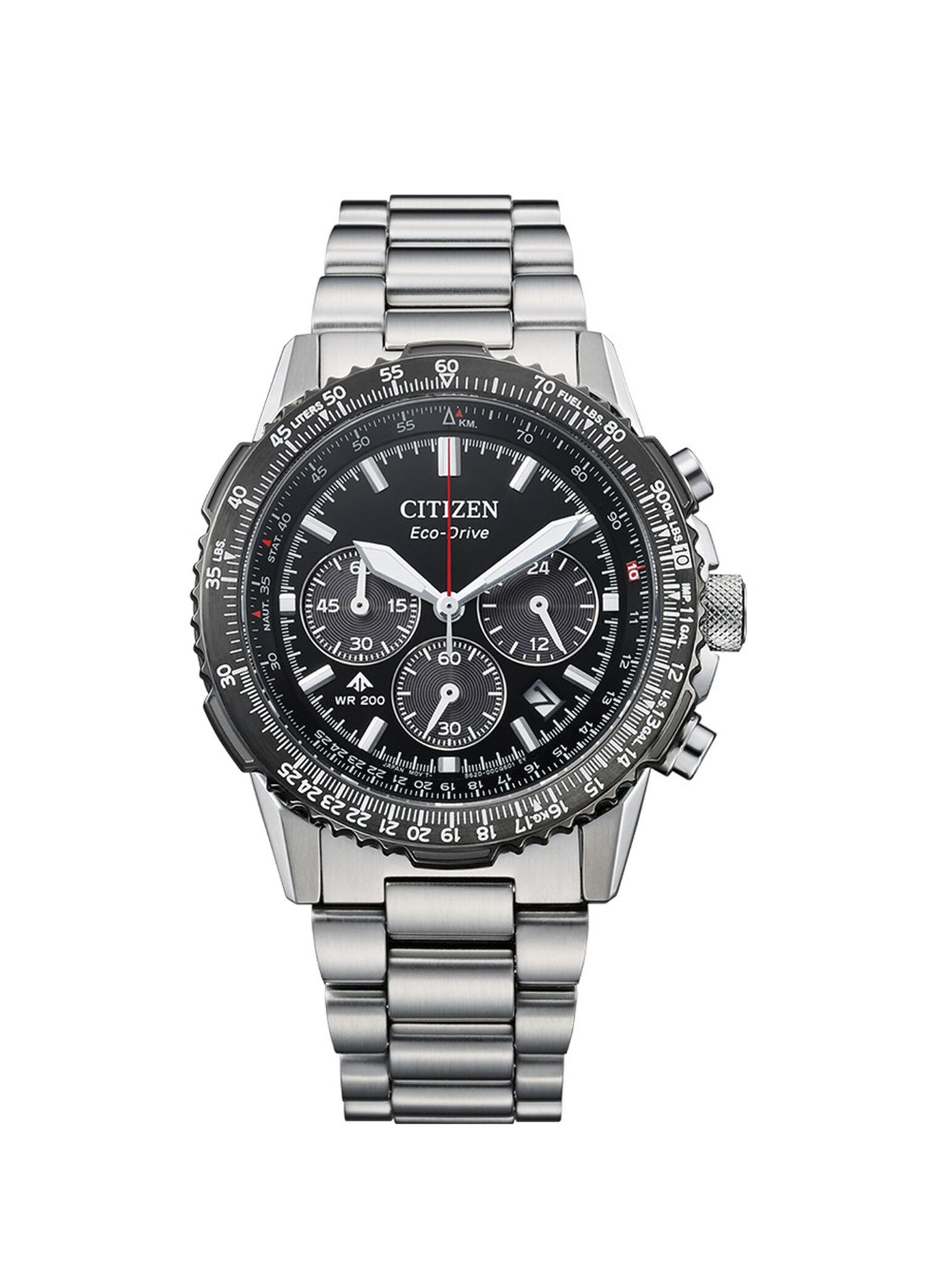 Citizen Siyah Erkek Hau Promaster Chrono CA4664-60E Gri Çelik