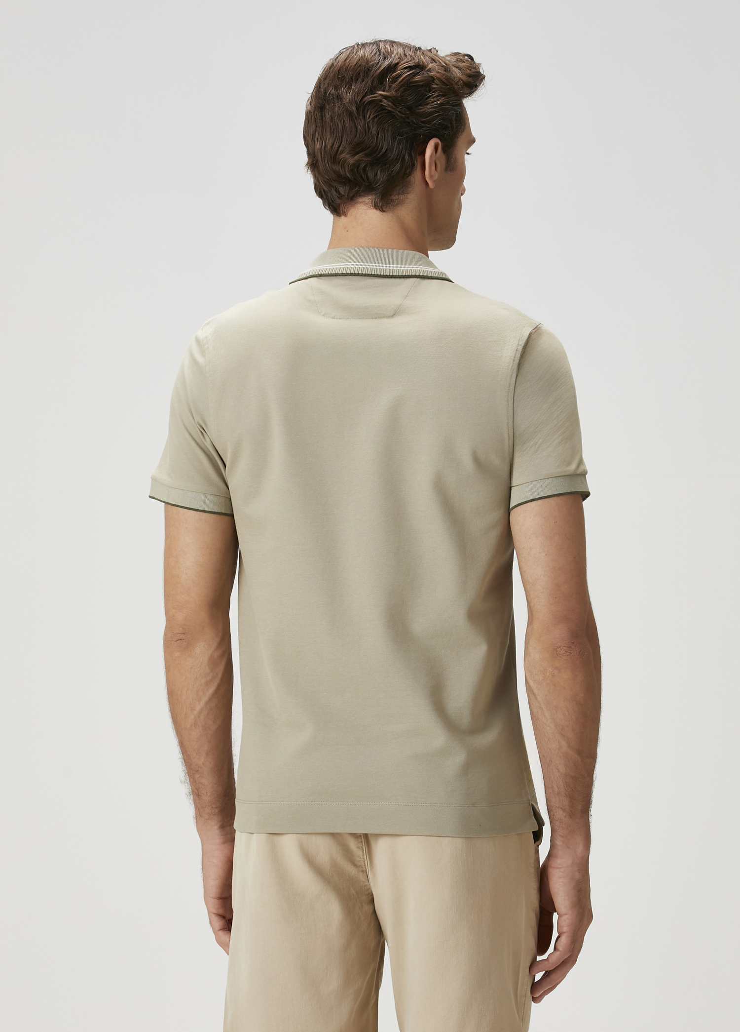 Açık Haki Polo T-shirt_4