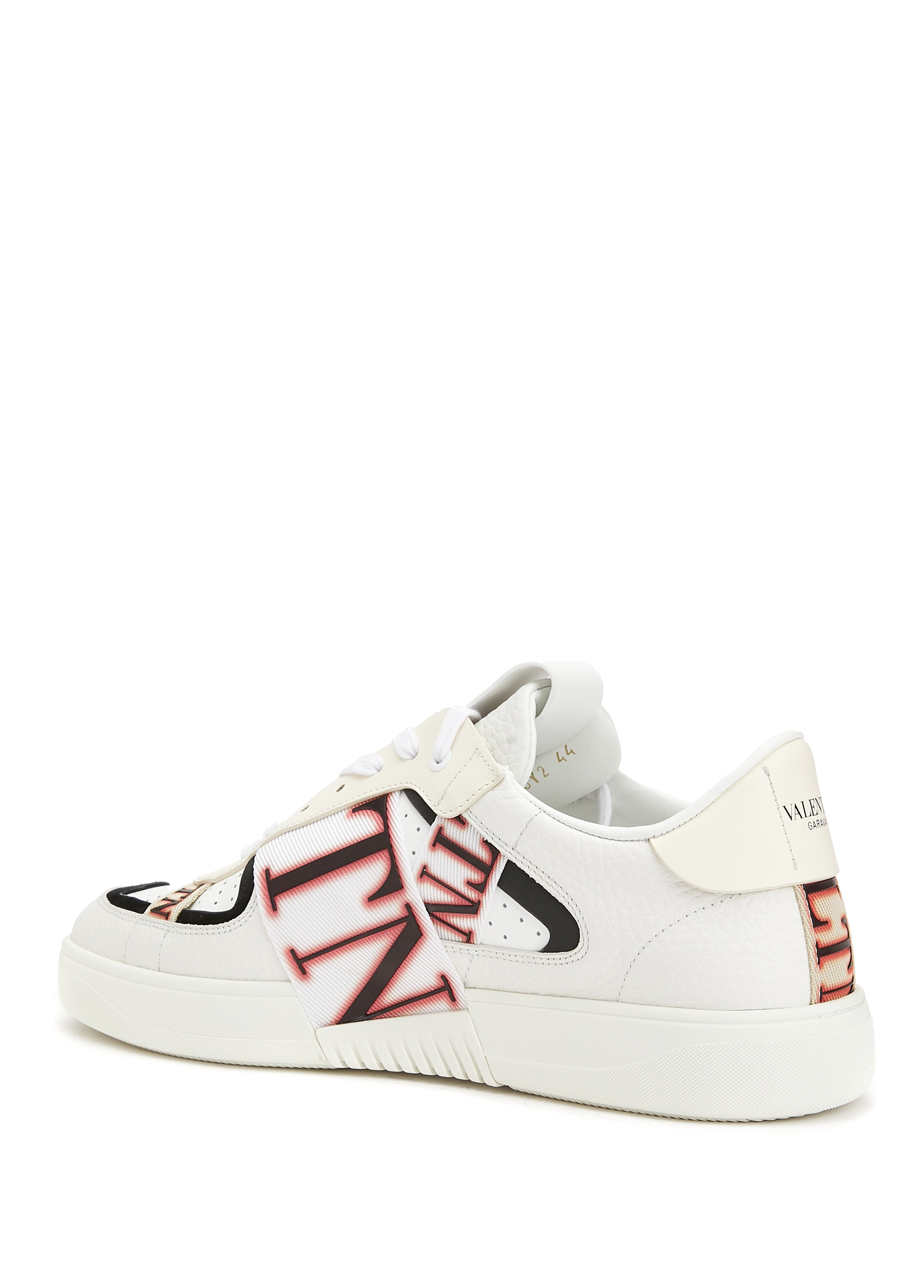 White Men's Leather Sneakers