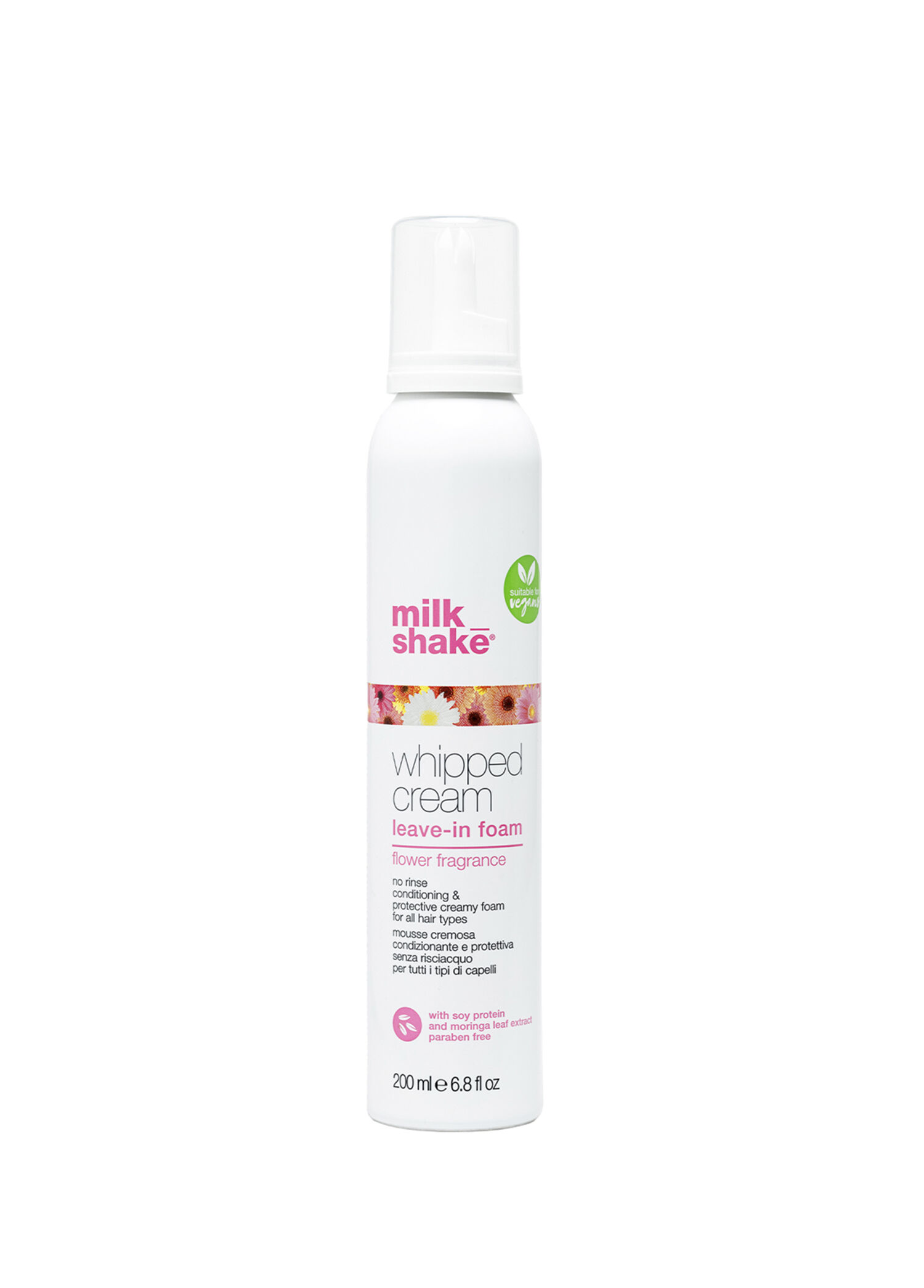 Whipped Cream Flower Koruyucu Durulanmayan Köpük Saç Kremi 200 ml