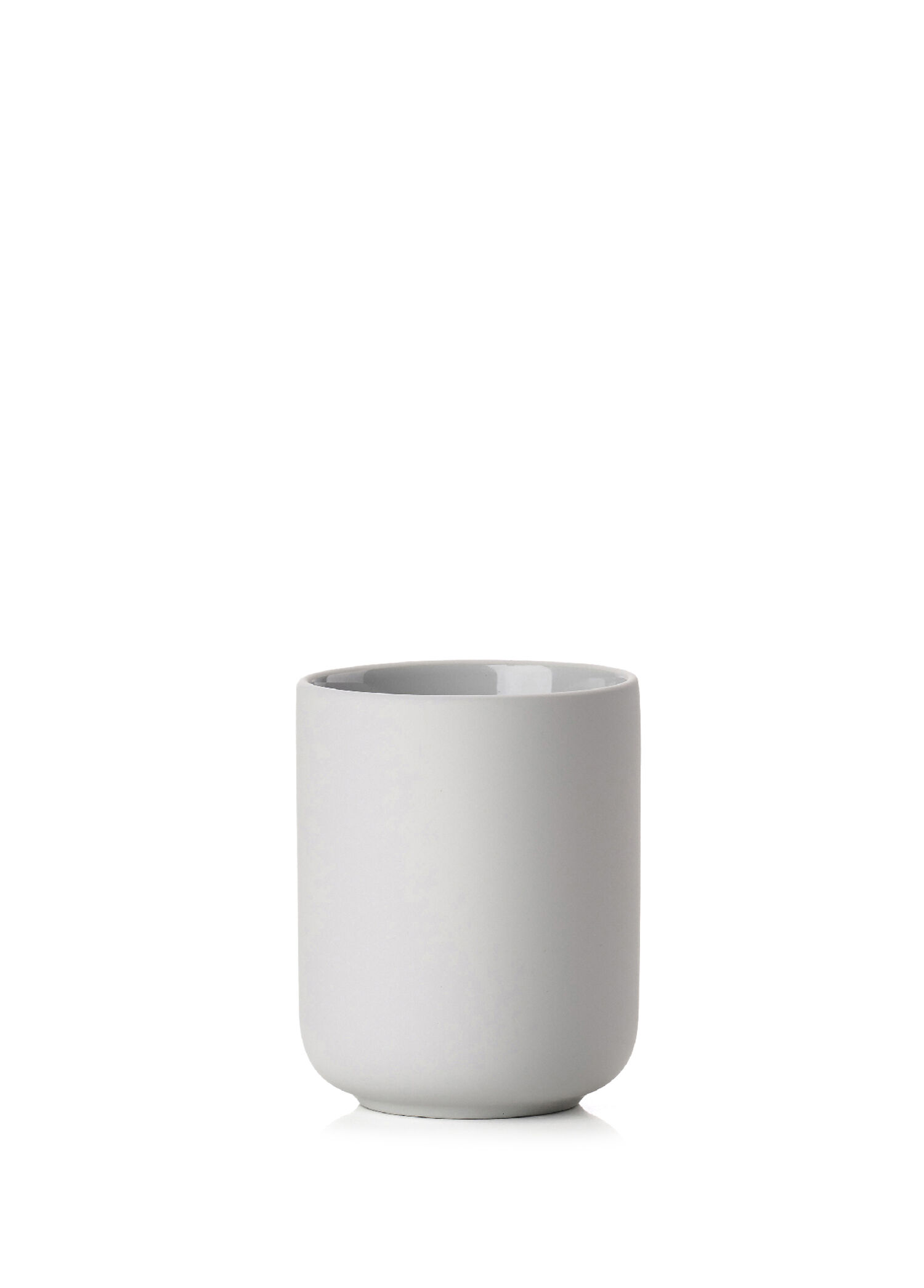 Ume Yumuşak Gri Seramik Diş Fırçalık