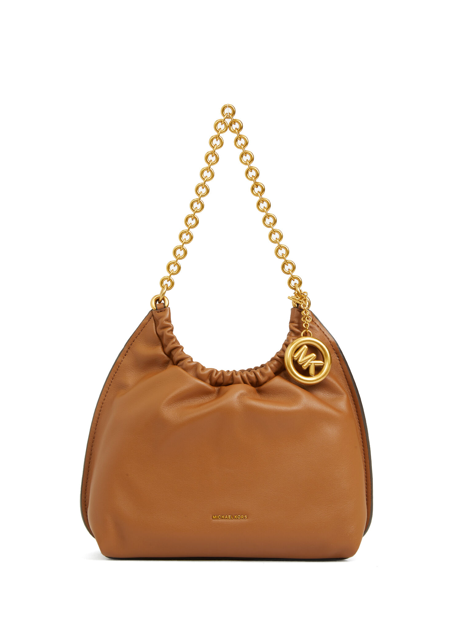 Michael Michael Kors Taba Kadın Taba Logolu Kadın Deri Omuz