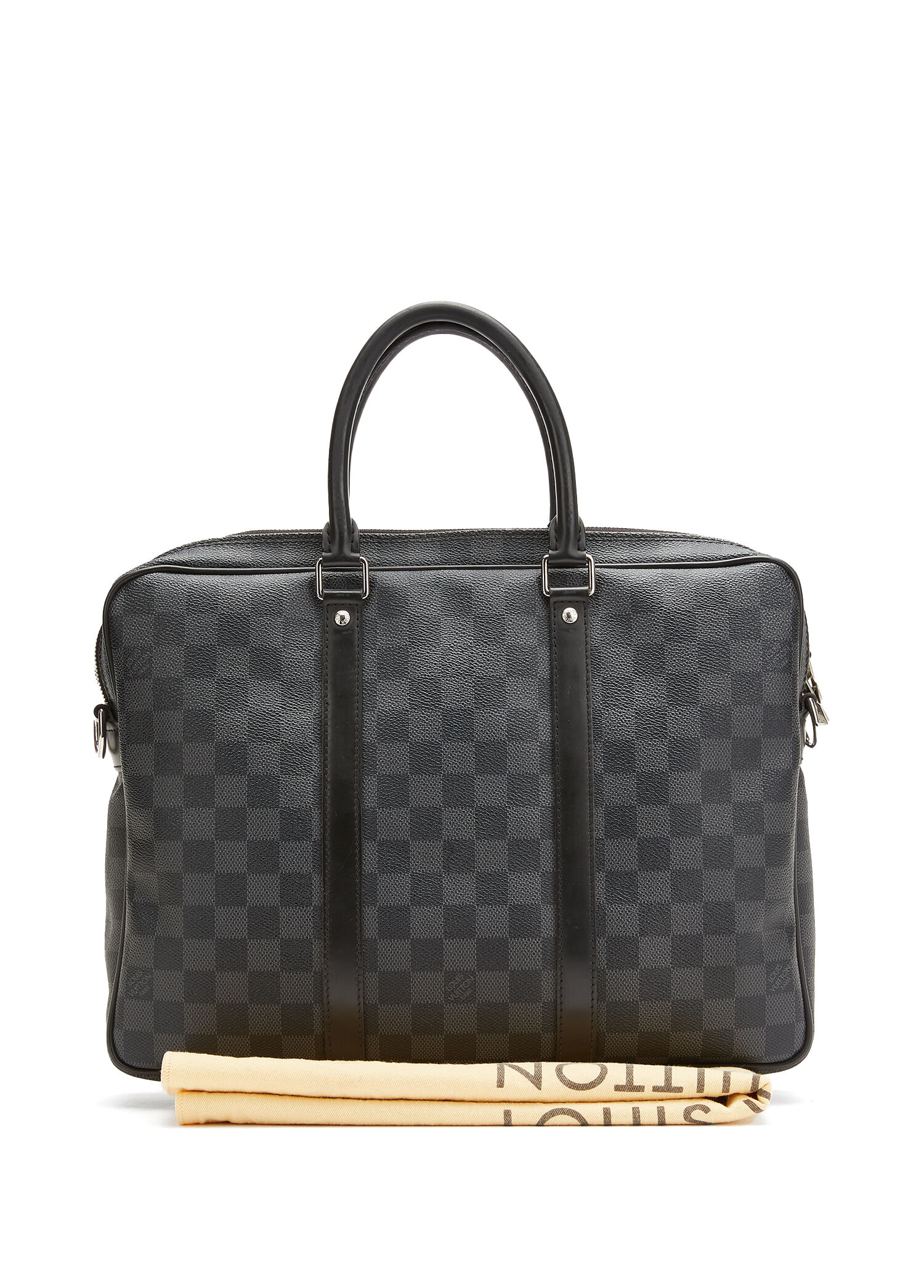 Beymen Reborn - Louis Vuitton Damier Graphite Briefcase Çanta - Siyah