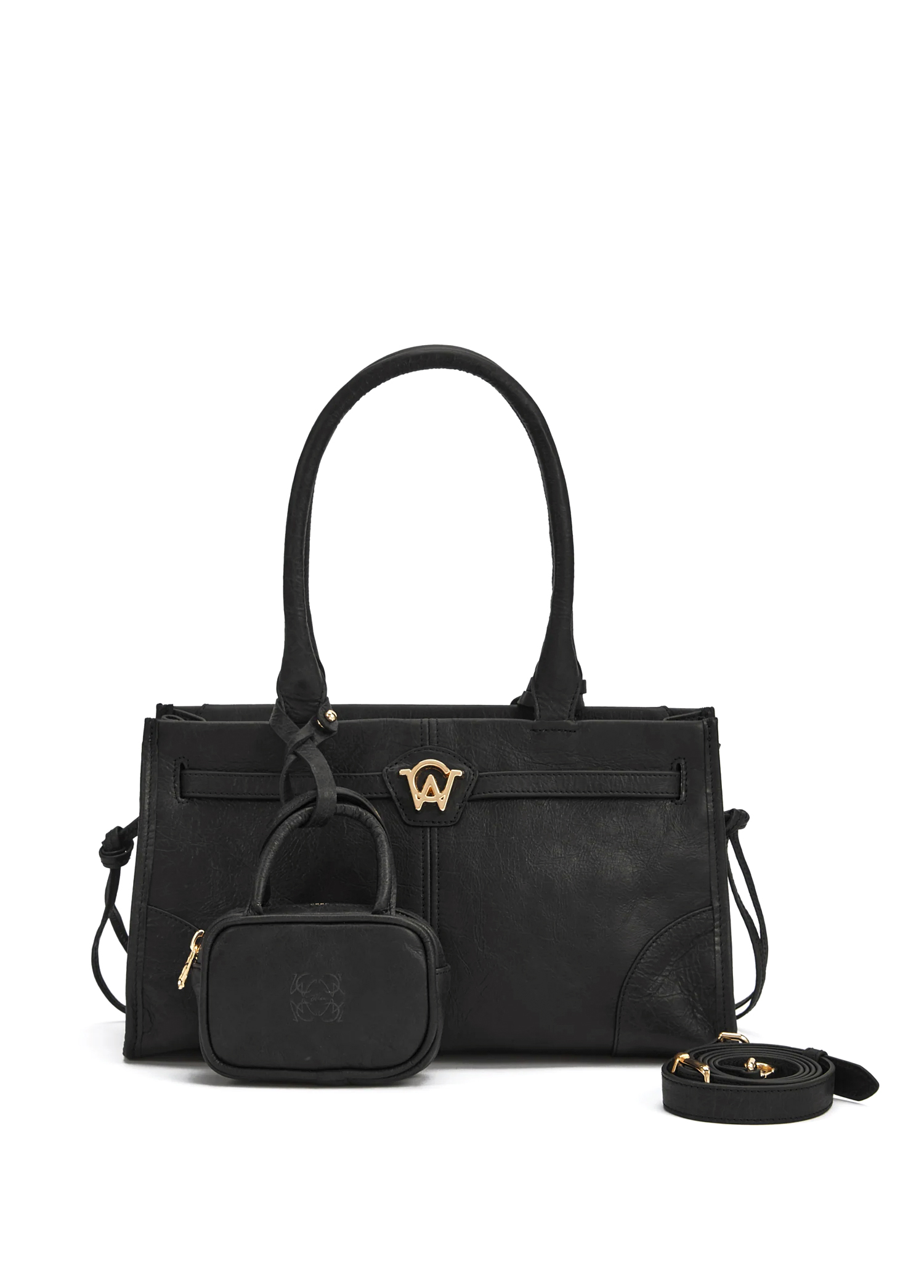 Manc Siyah Kadın Zouzou Mini Siyah Kadın Deri Çanta 1594838 | Beymen