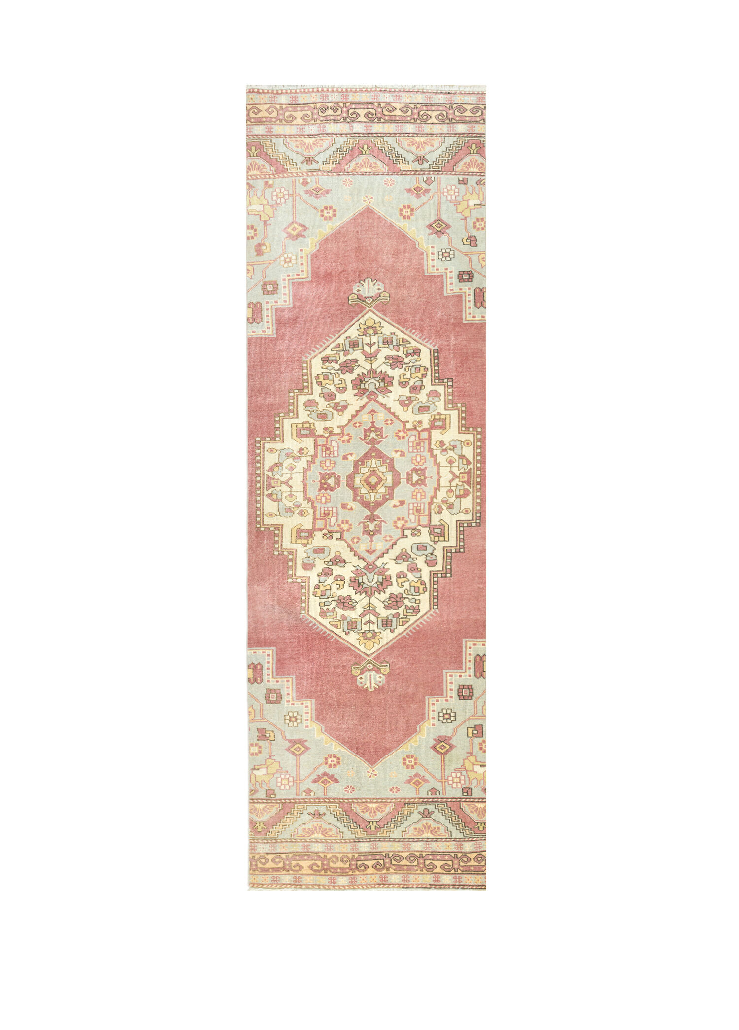 Liatris Geleneksel Desenli Yün Yolluk 91 x 309 cm
