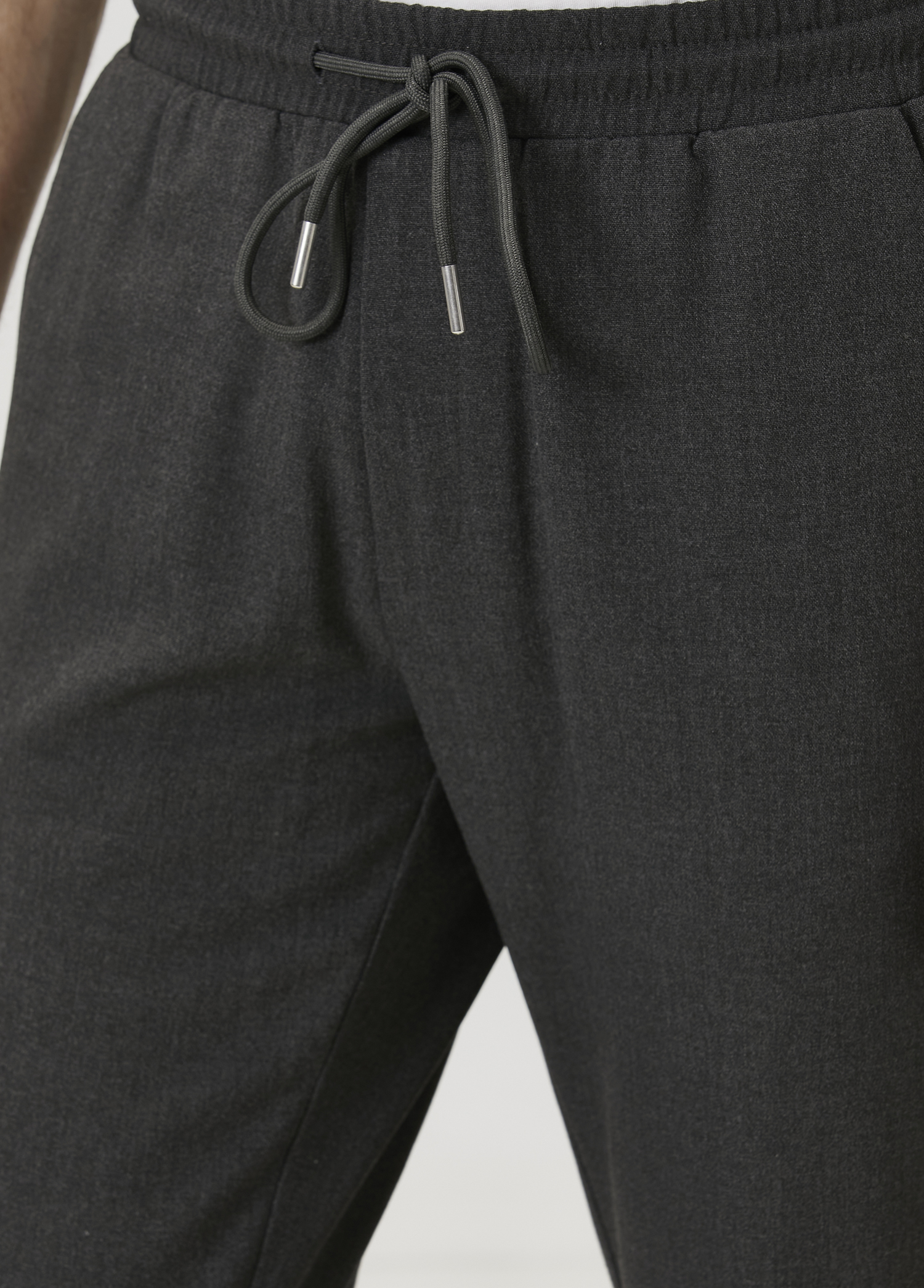 Antrasit Beli Kordonlu Pantolon_3