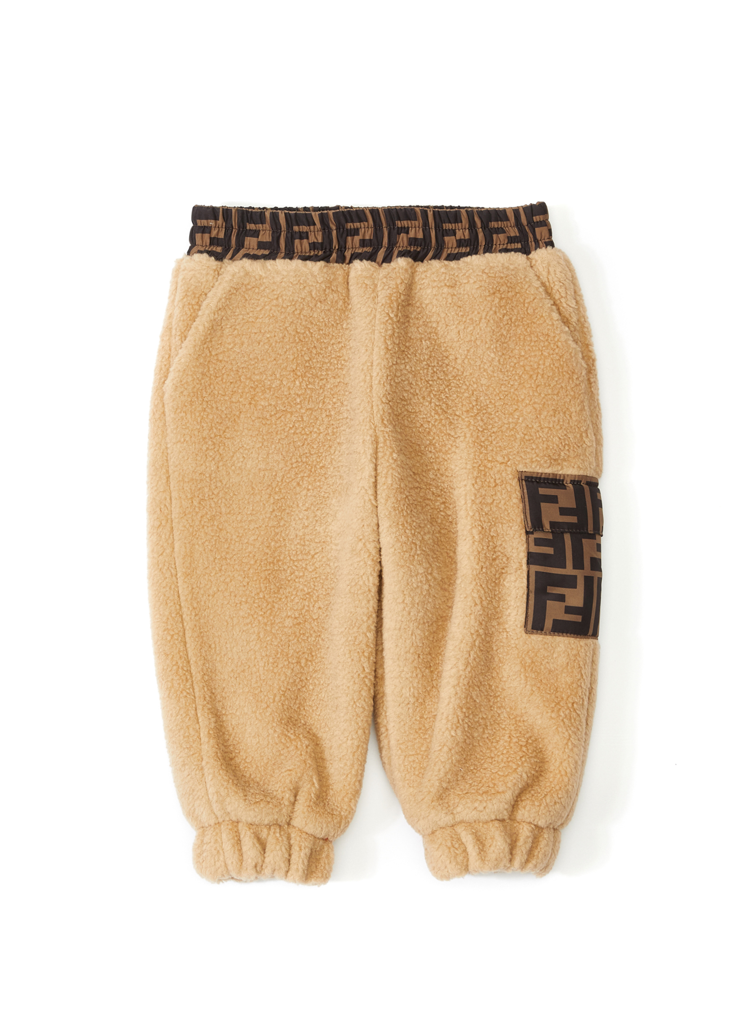 Kum Unisex Bebek Peluş Pantolon