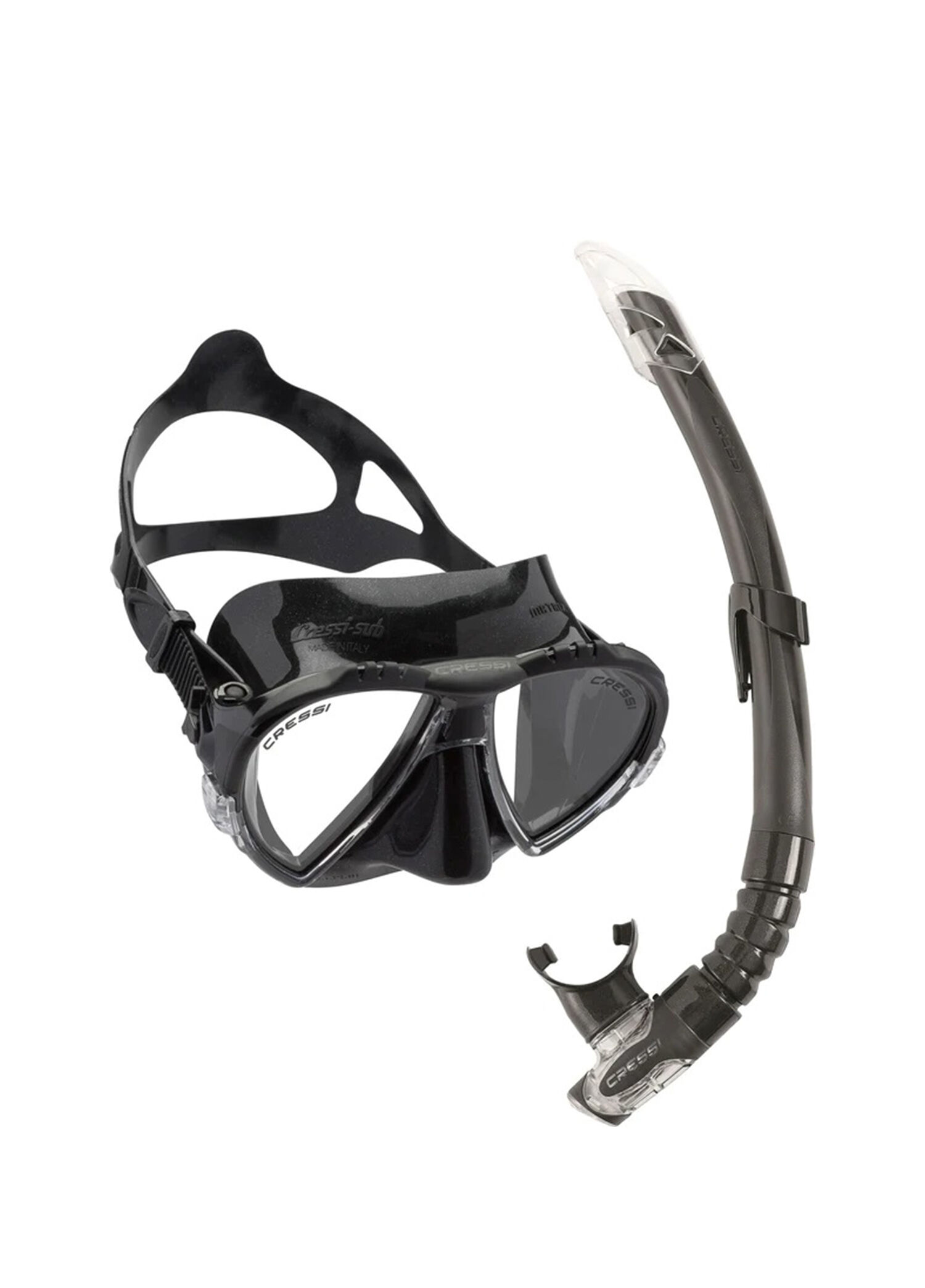 Matrix Siyah Maske Gamma Şnorkel Seti