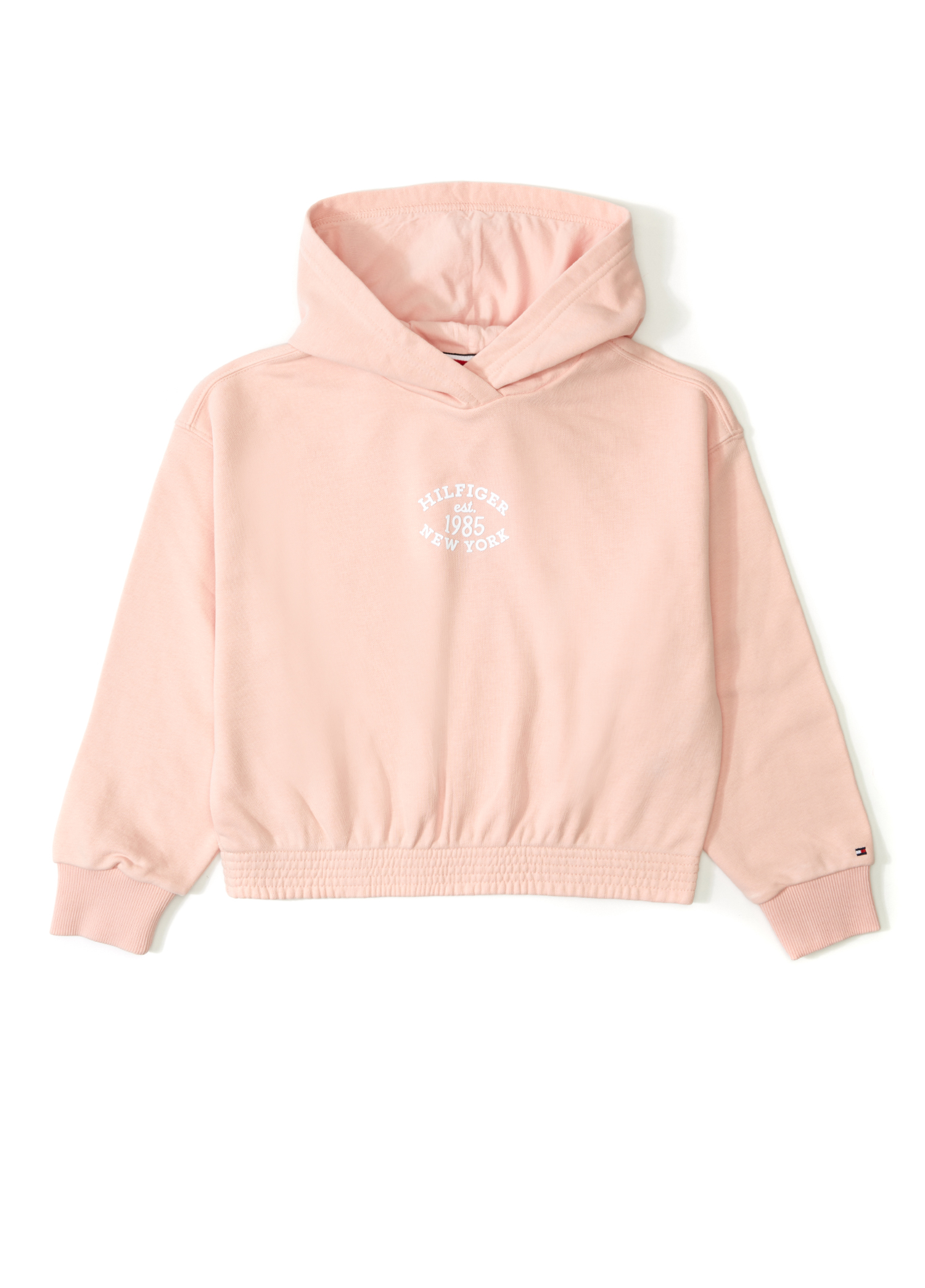 Pembe Logo Detaylı Kız Çocuk Sweatshirt