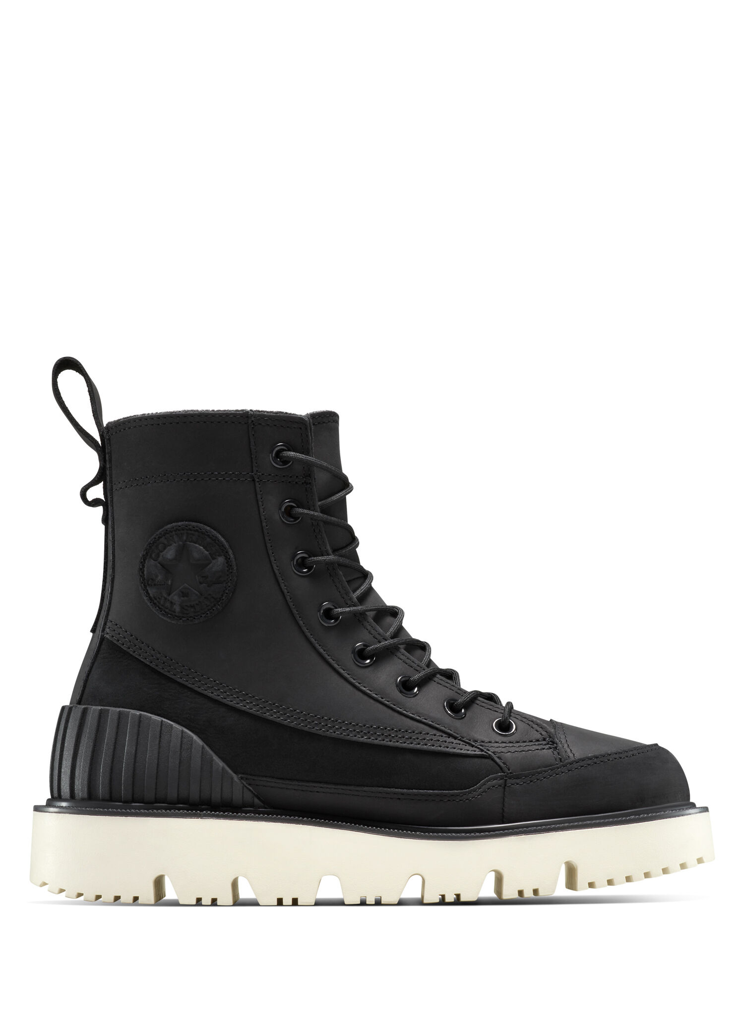 Chuck 70 Rugged Waterproof Siyah Deri Sneaker