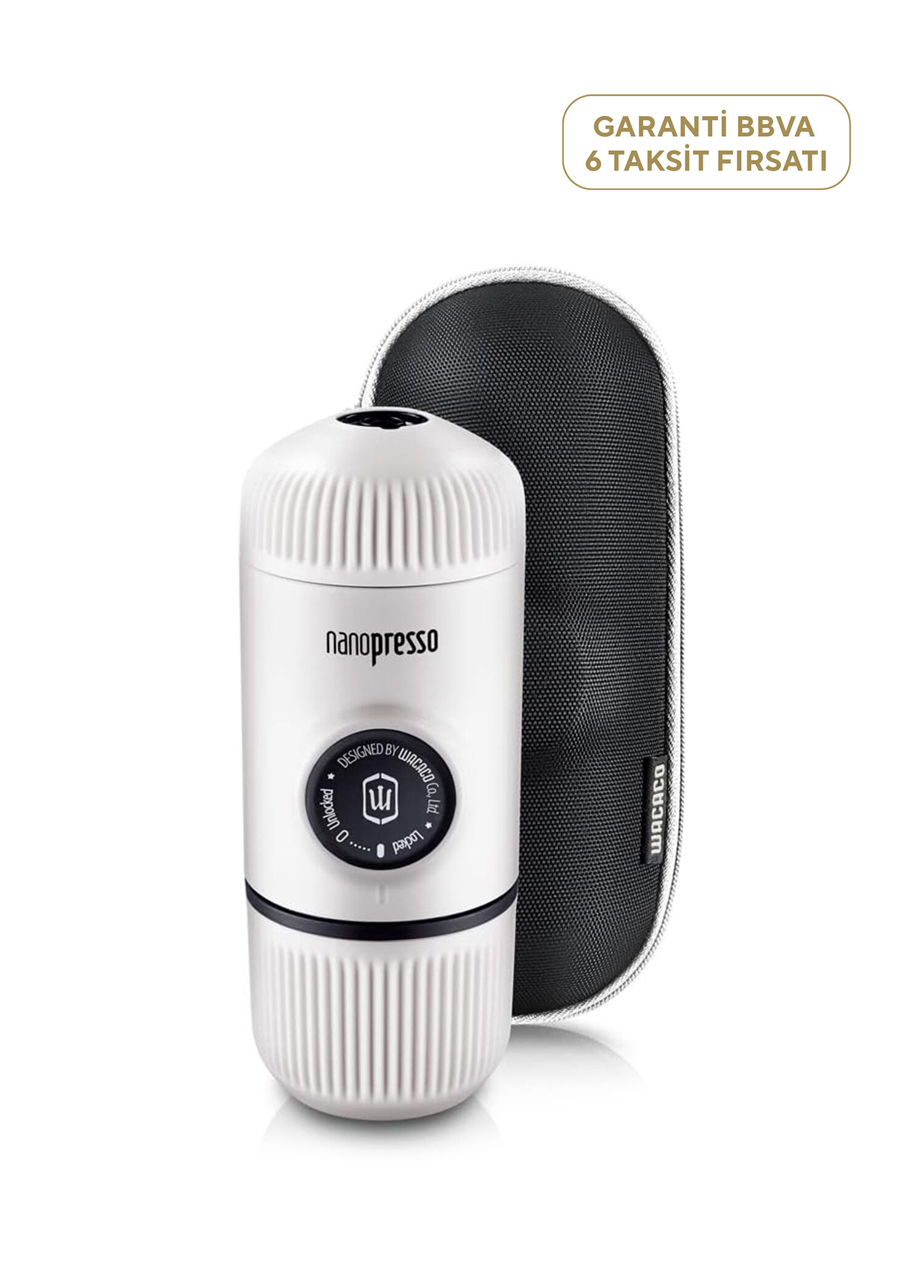 Nanopresso Beyaz Taşınabilir Espresso Makinesi