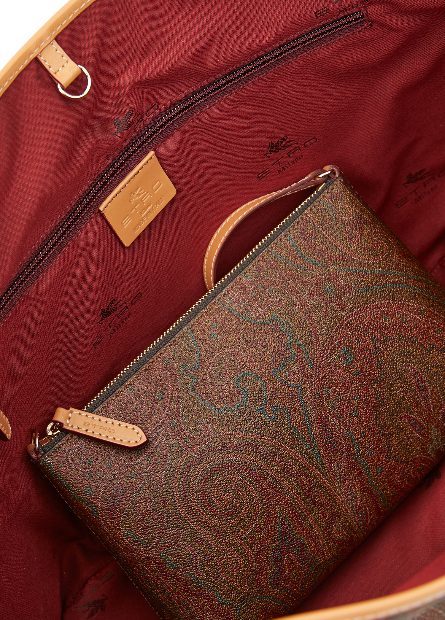 Beymen Colorblocked Etnik Desenli Kadın Çanta. 6 Beymen Colorblocked Etnik Desenli Kadın Çanta. 6