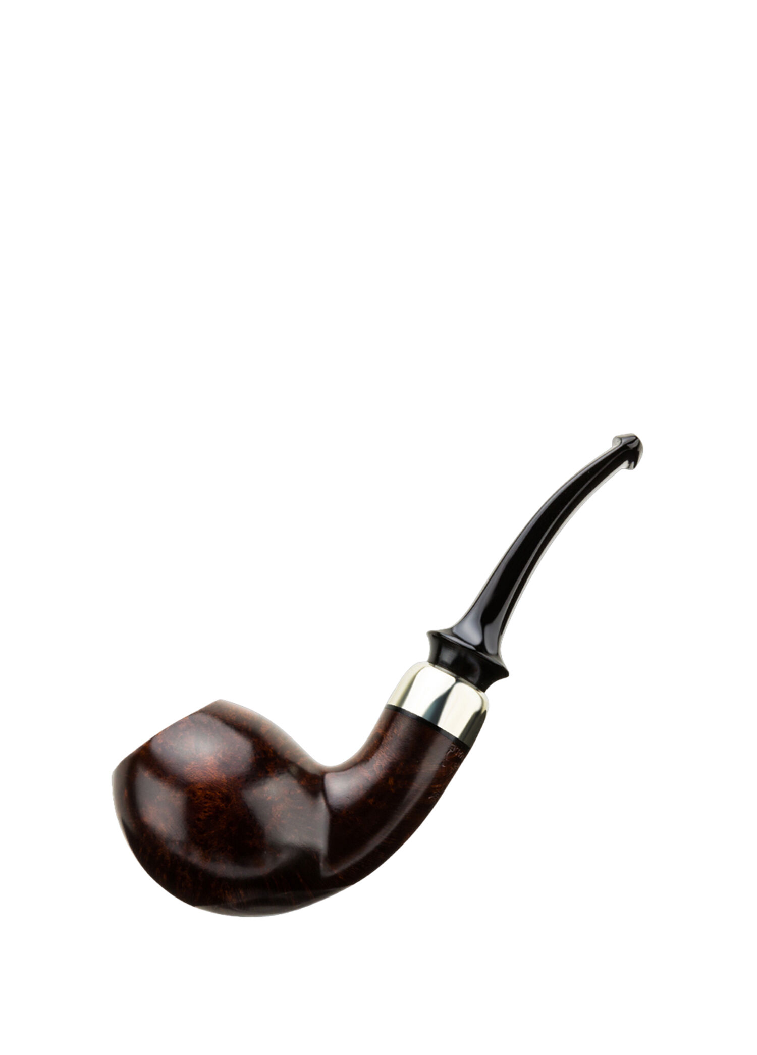 13012-20 Koyu Kahverengi Smooth Briar Pipo