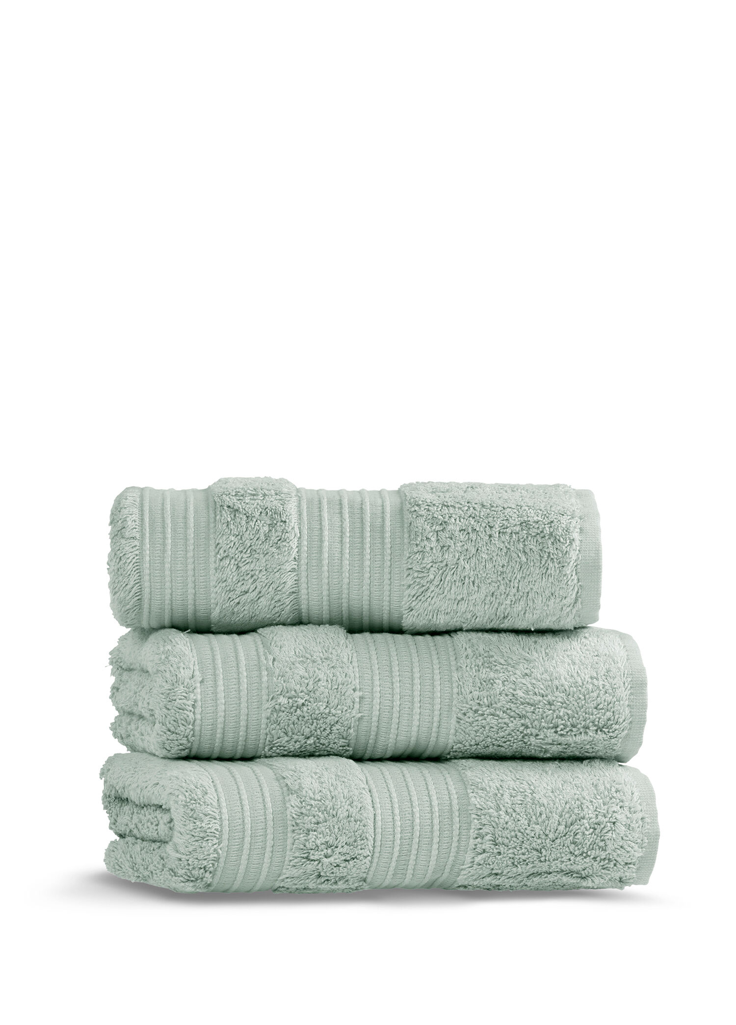 London Seafoam Bambu Tekli Tekli Banyo Havlusu 70 x 140 cm
