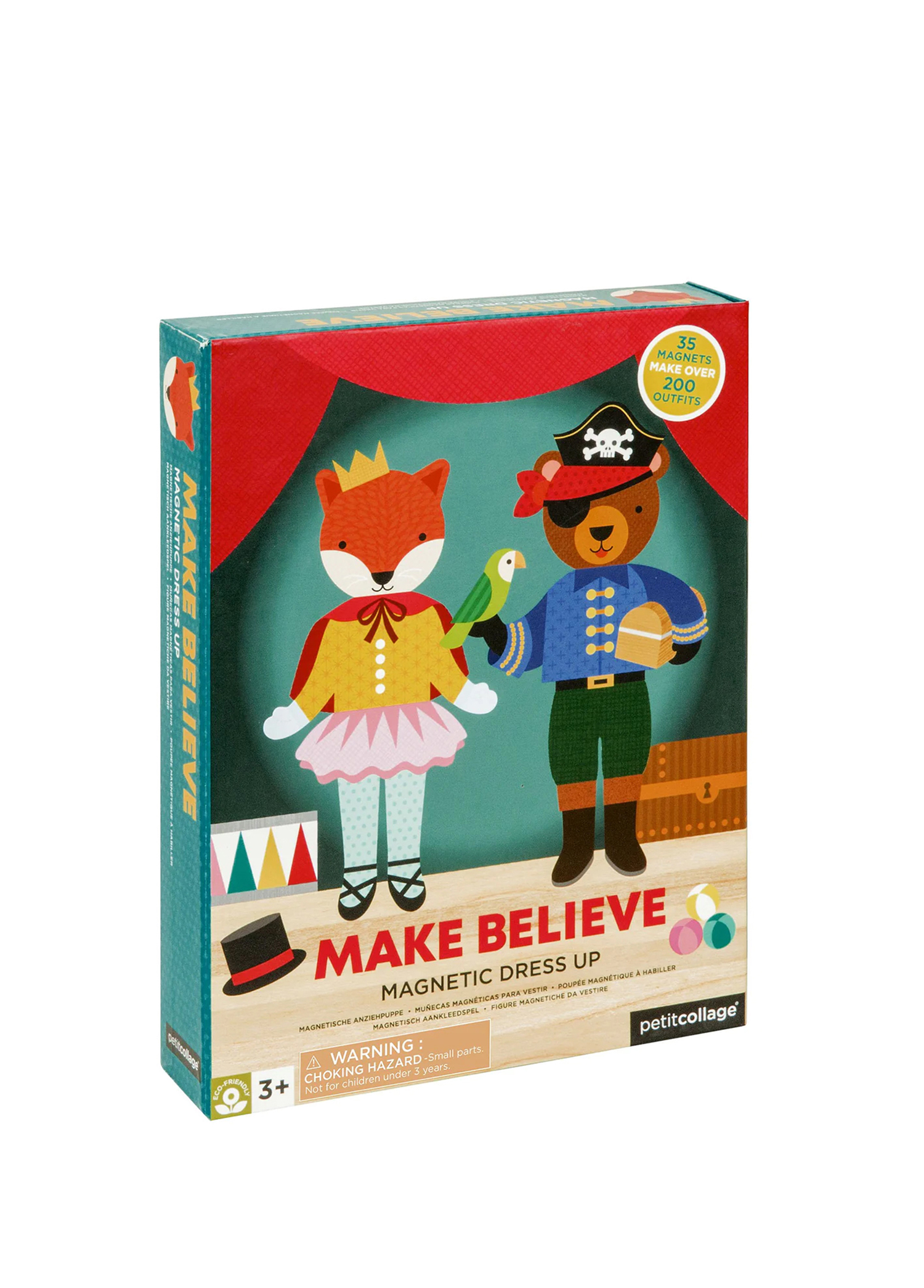 Make Believe Mıknatıslı Giydirme Oyun Seti