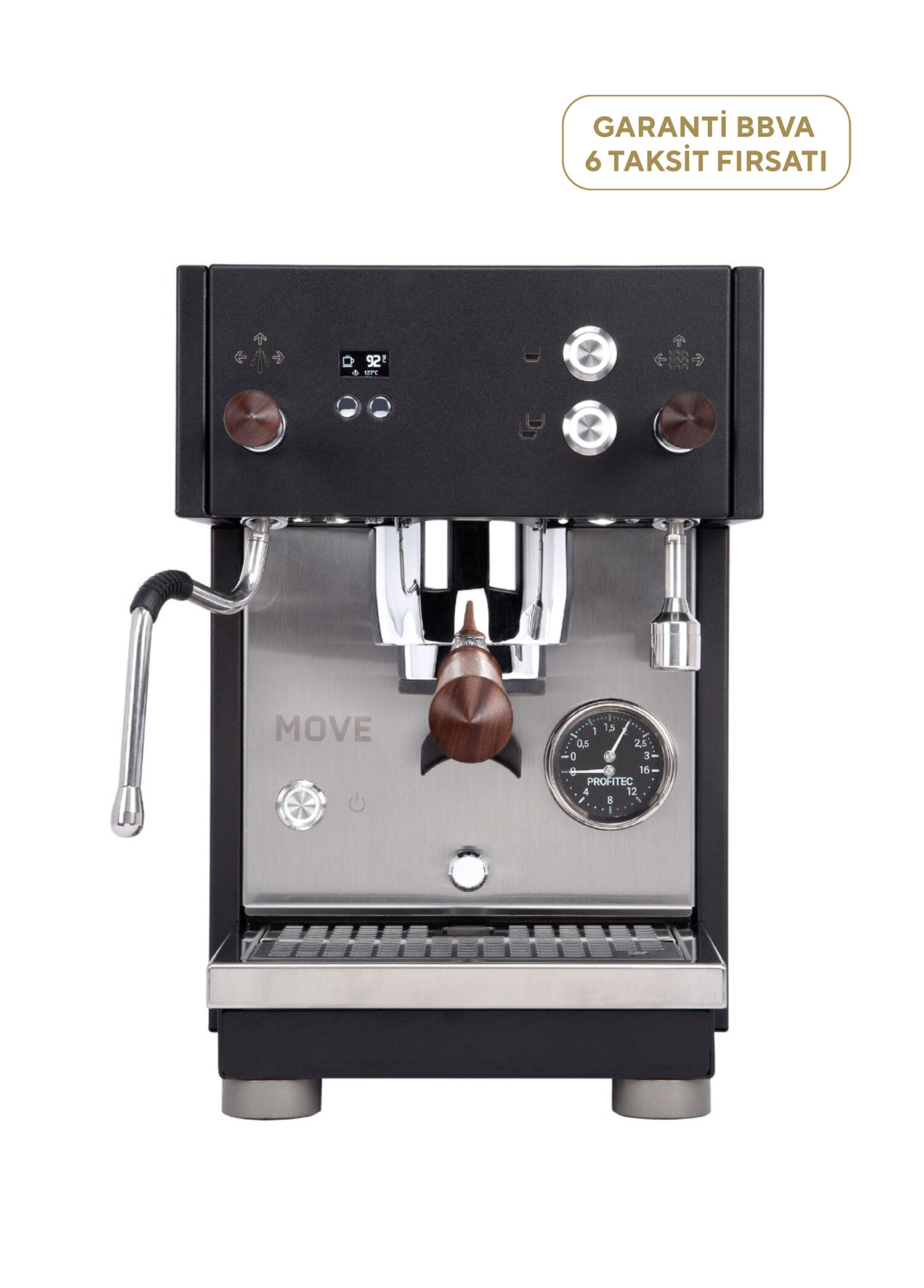 Move Siyah Espresso Makinesi