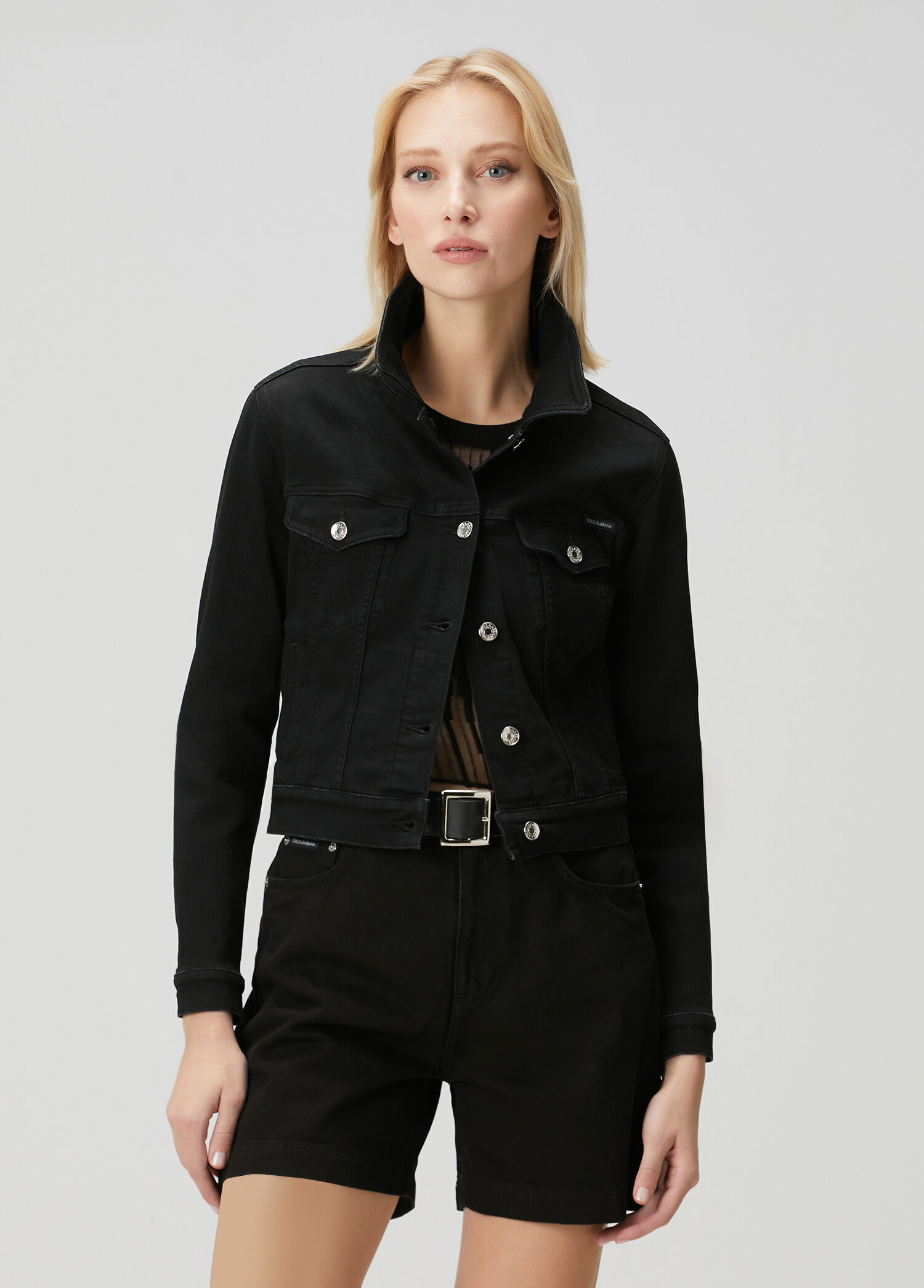 Siyah Denim Ceket