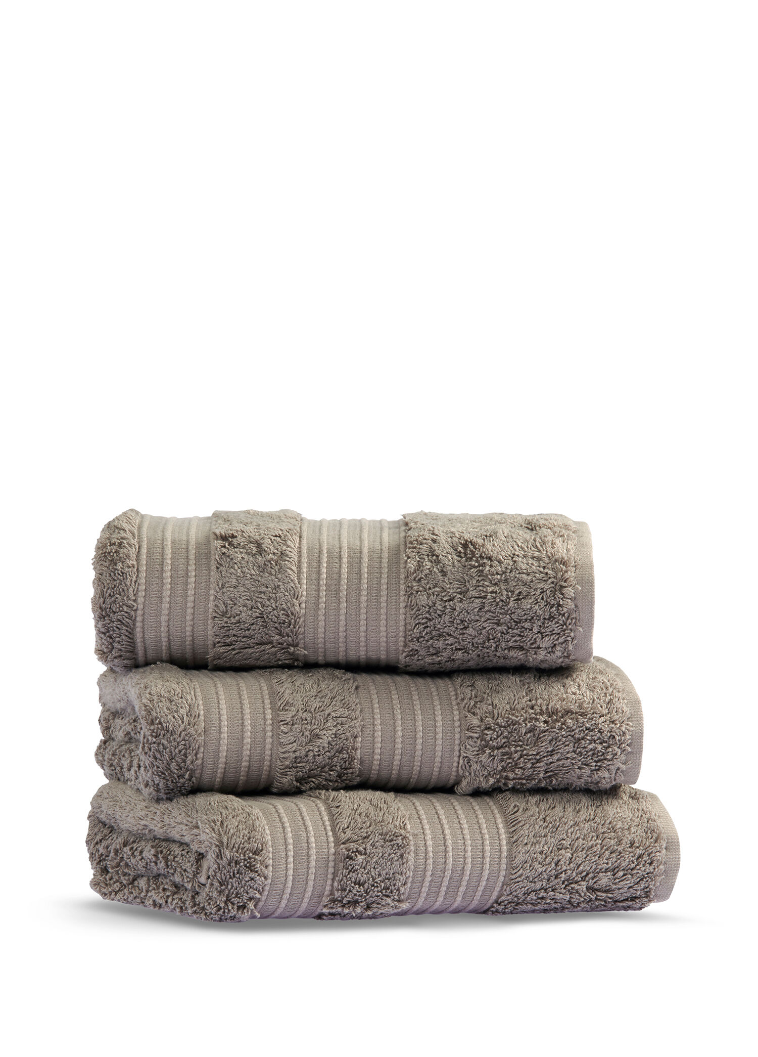 London Warm Gray Bambu Tekli Banyo Havlusu 100 x 180 cm