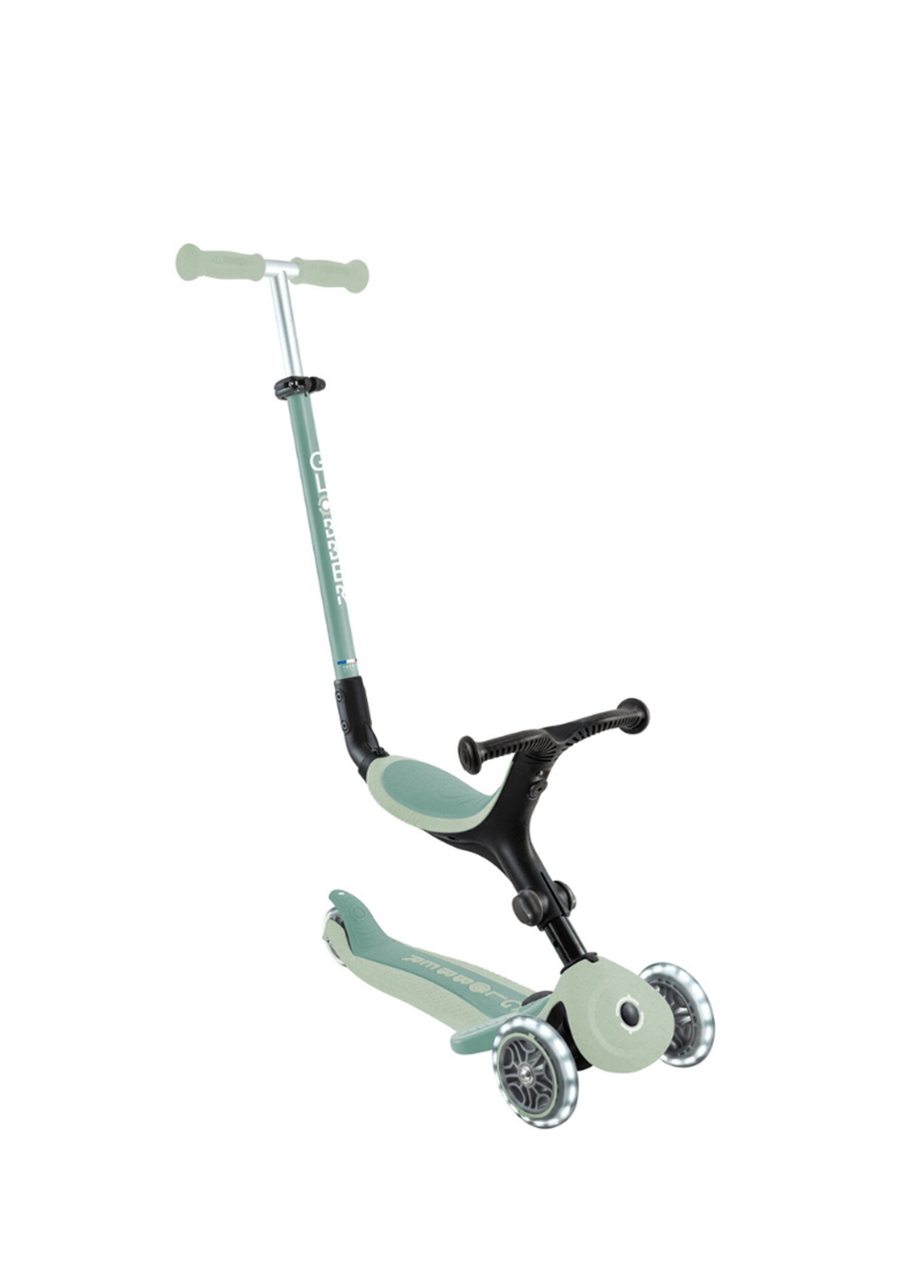 Go Up Active Ecologic Pistachio 3 Tekerlekli Işıklı 15 Ay - 9 Yaş Çocuk Scooter