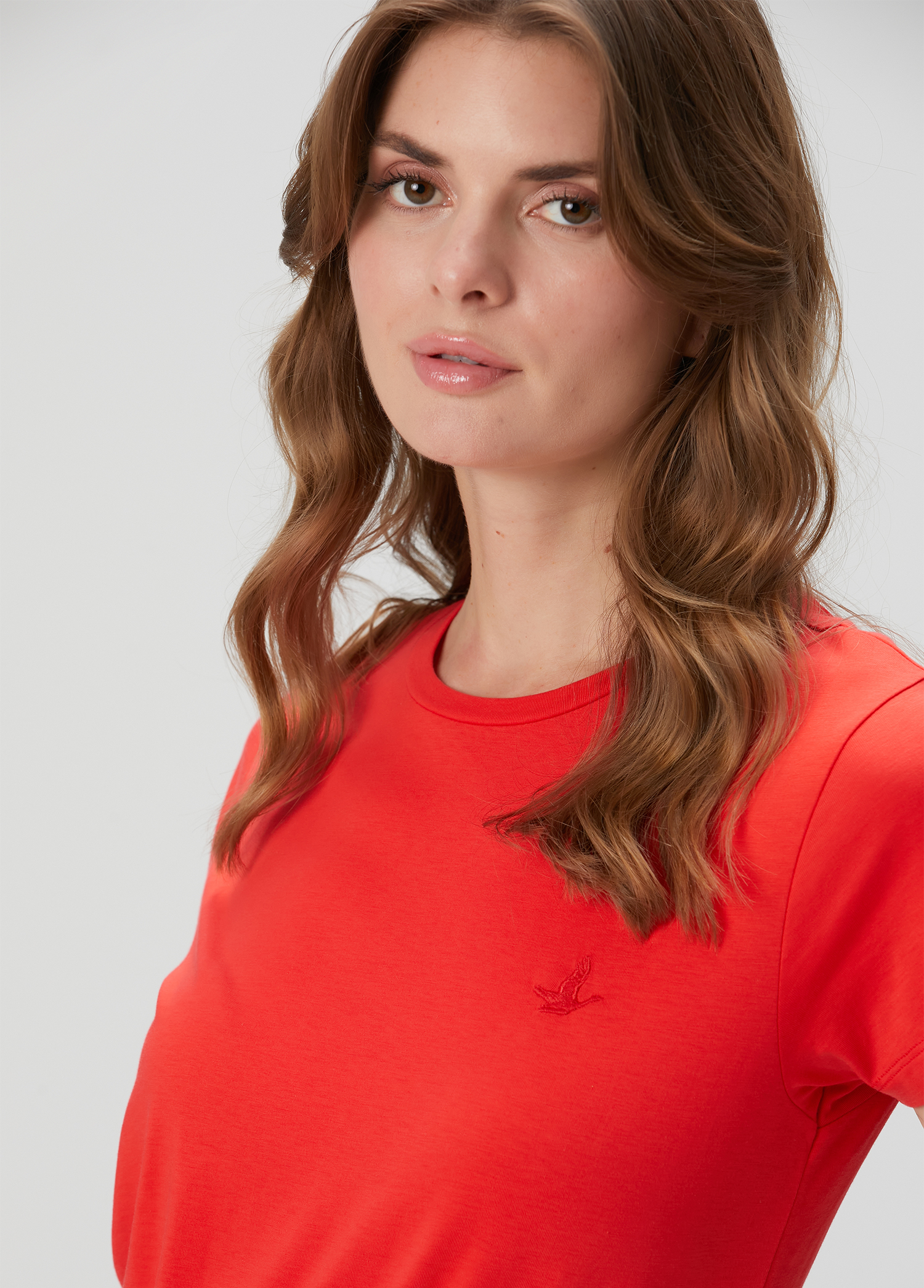 Nar Çiçeği Dökümlü T-shirt_1